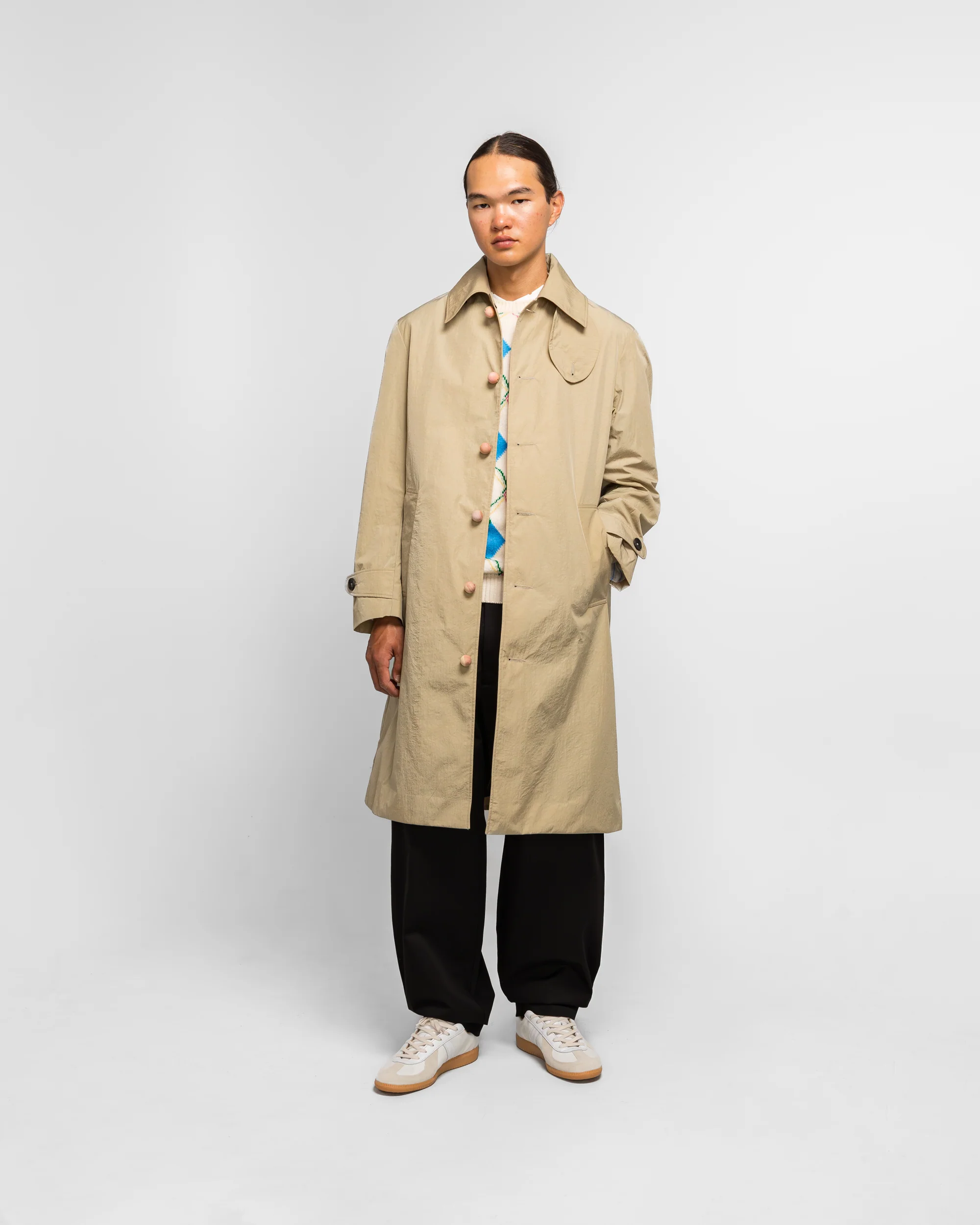 Courtyard Coat - Sandstone Taffeta - Image 7