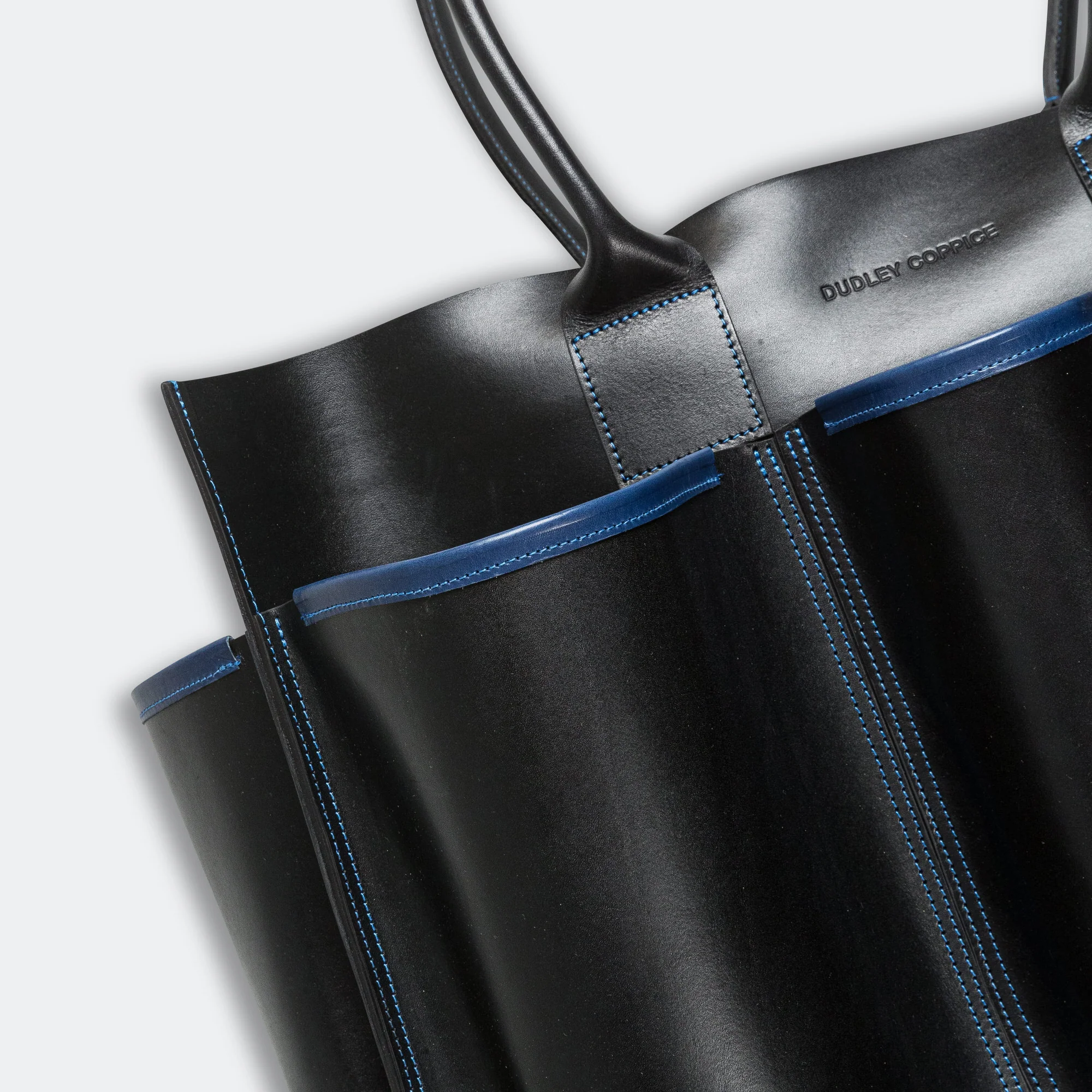 Garderners Bag - Black Leather - Image 4