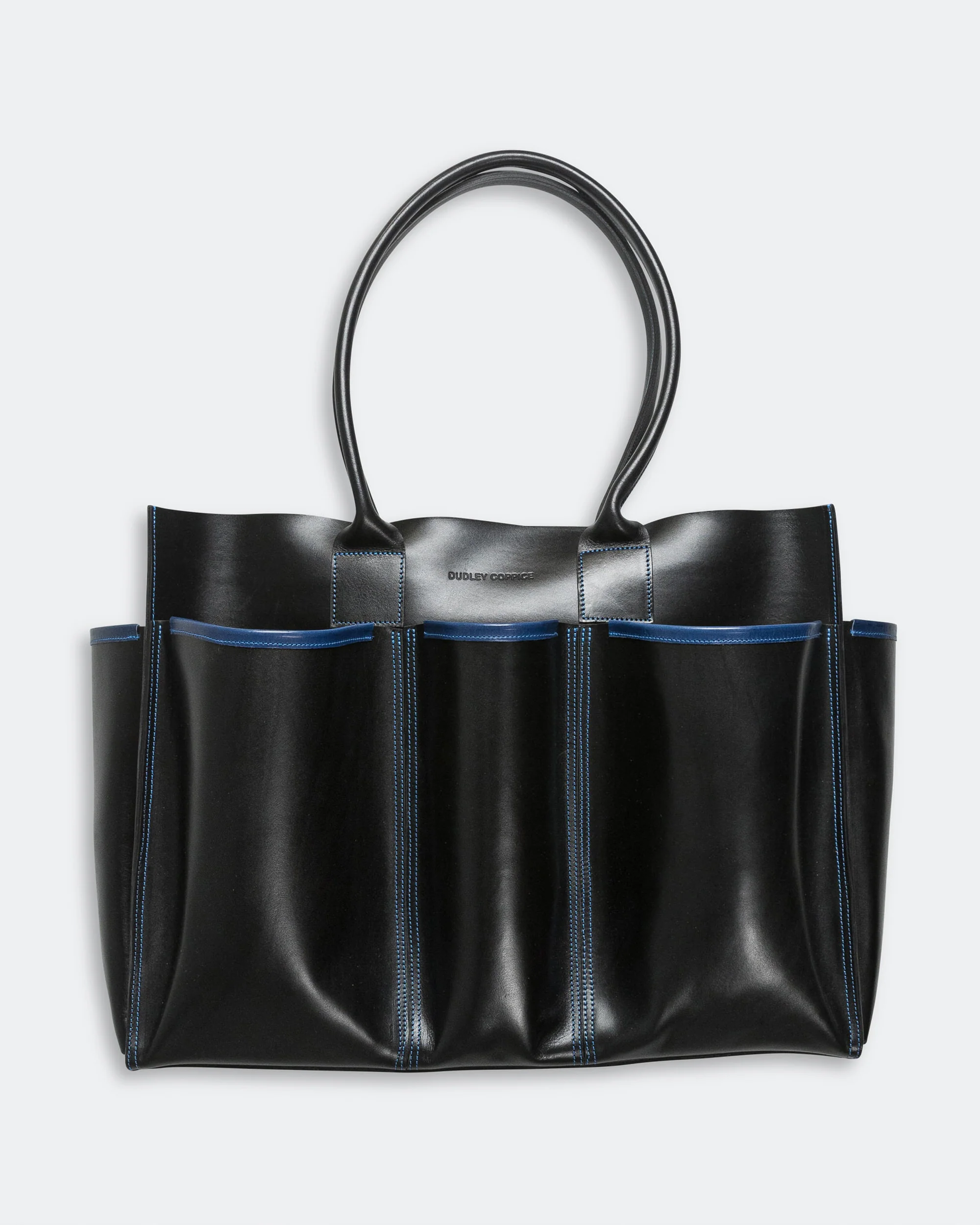 Garderners Bag - Black Leather - Image 5