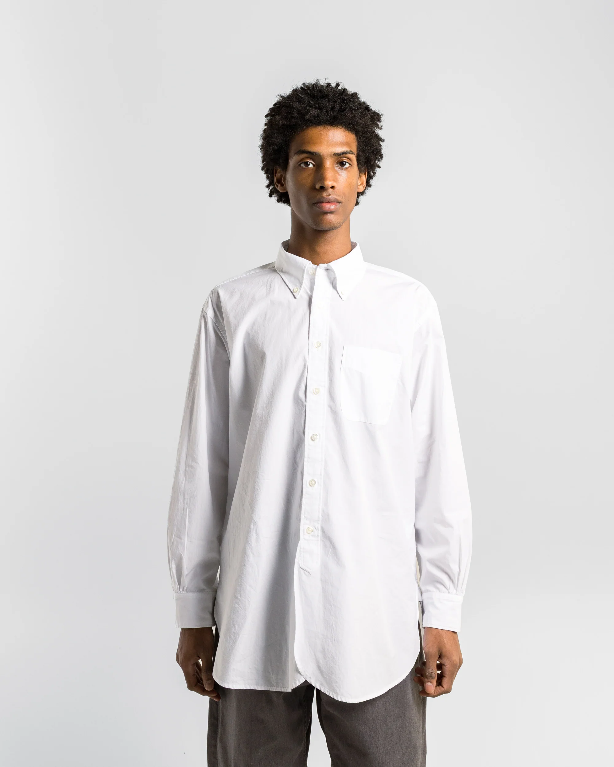 19 Century BD Shirt - White 100's 2Ply Broadcloth - Image 2
