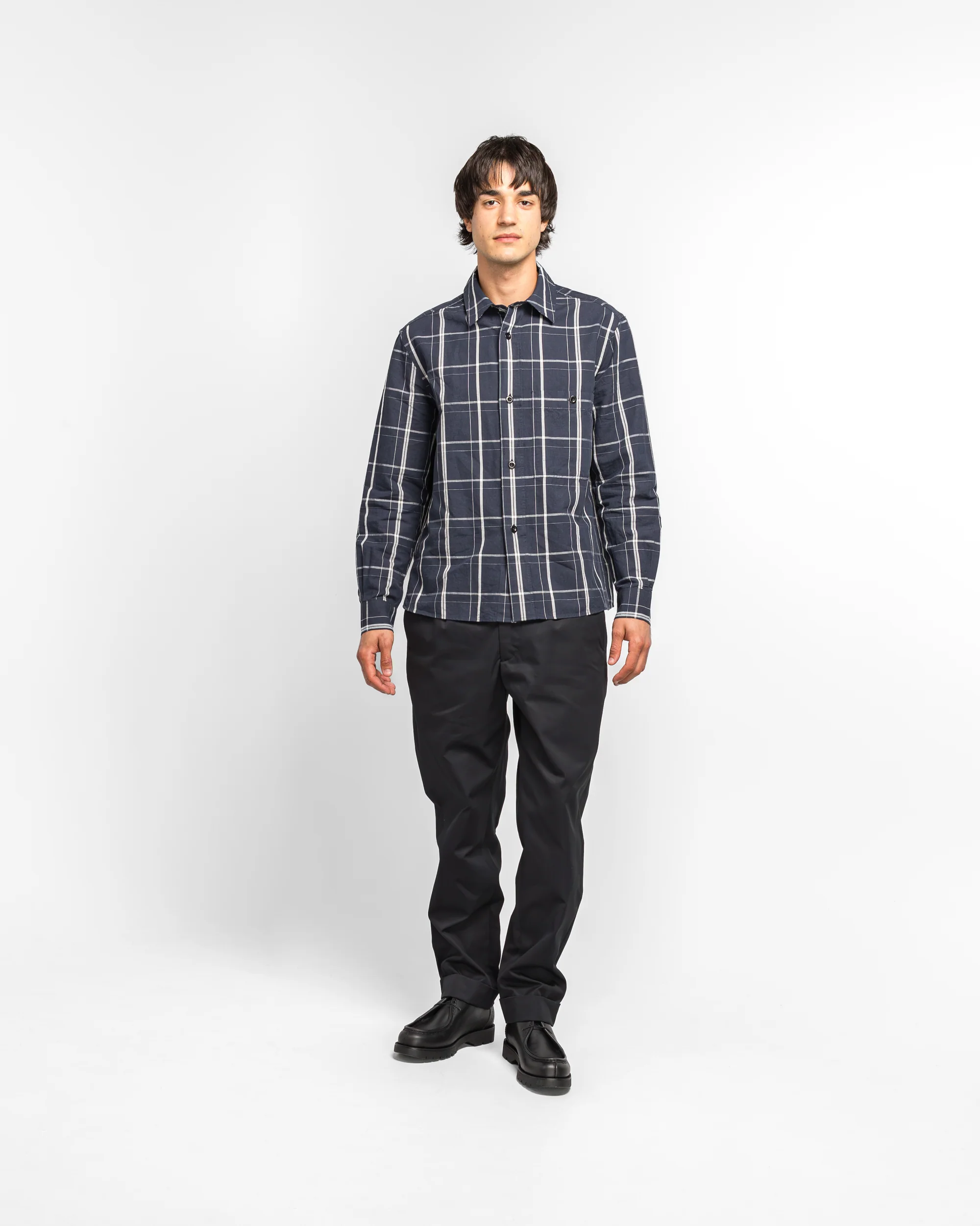 Andover Pants - Dark Navy Cotton Ventile Twill - Image 6