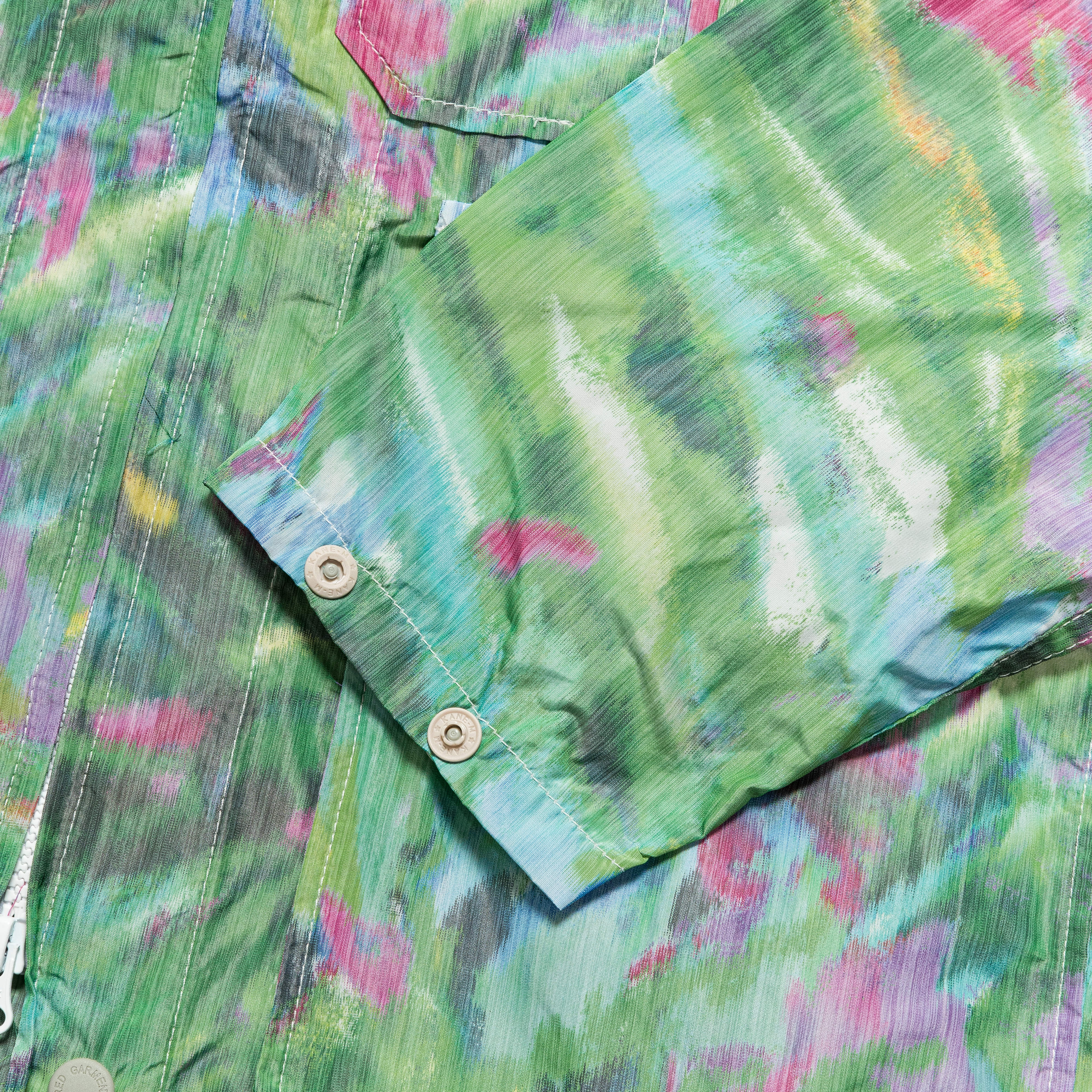 Atlantic Parka - Green Floral Poly Microfibre - Image 3