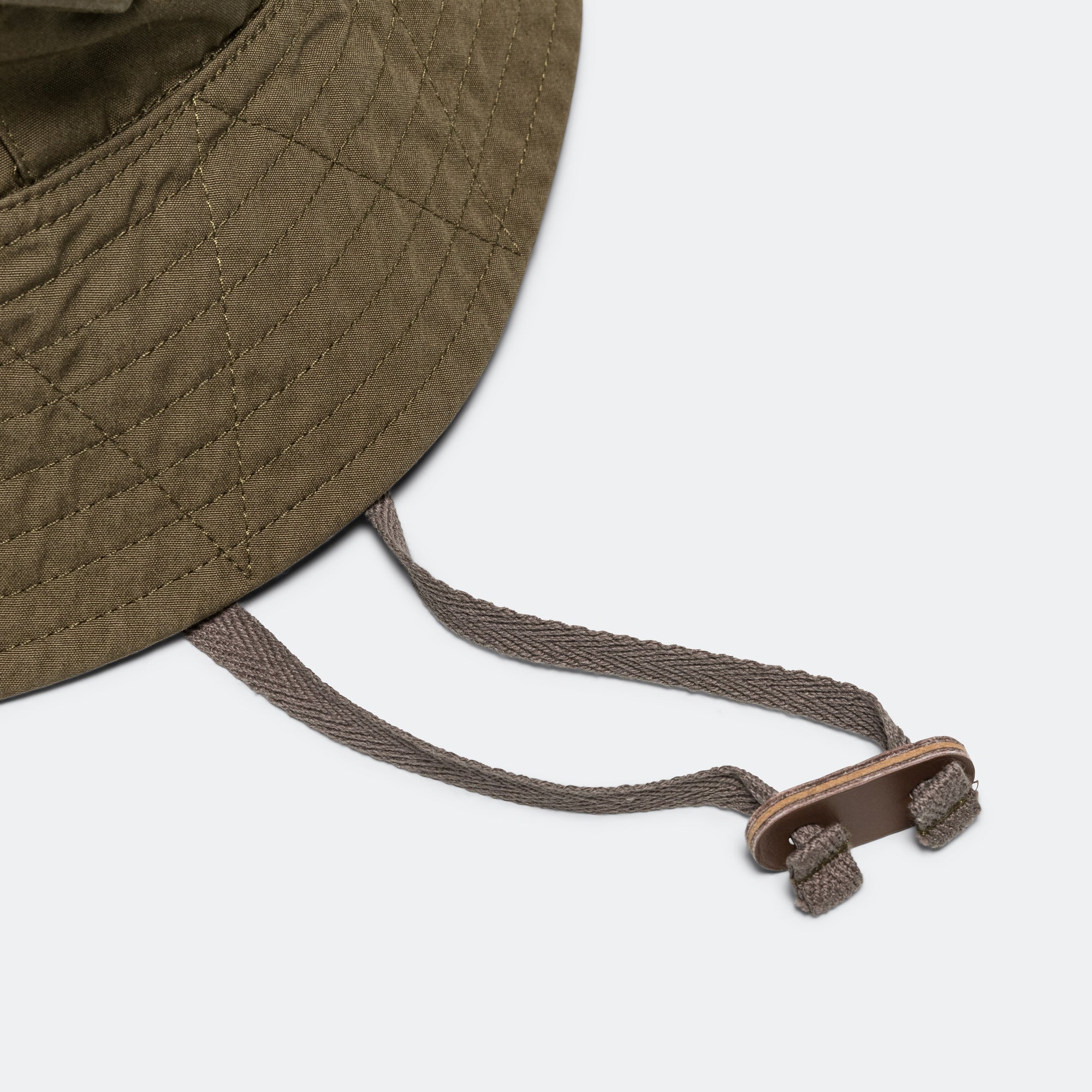 Explorer Hat - Olive Coated Cotton Cloth - Image 4