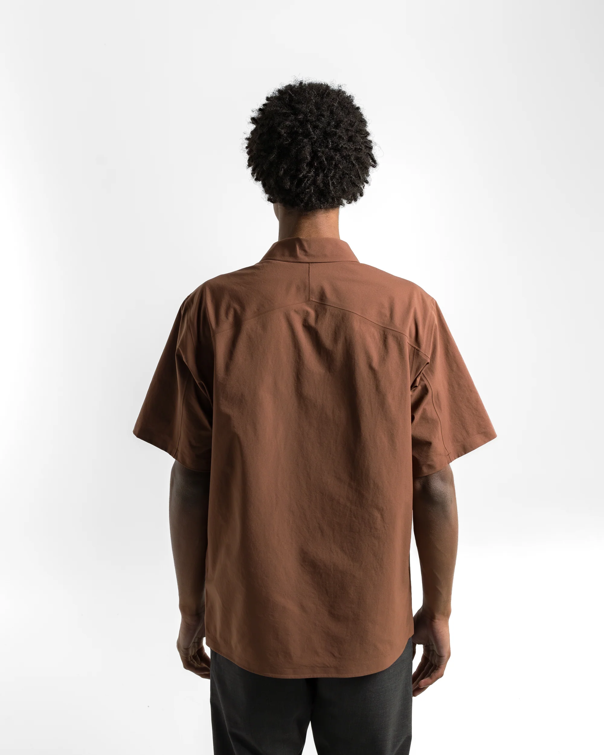 Field SS Shirt - Ganache - Image 4