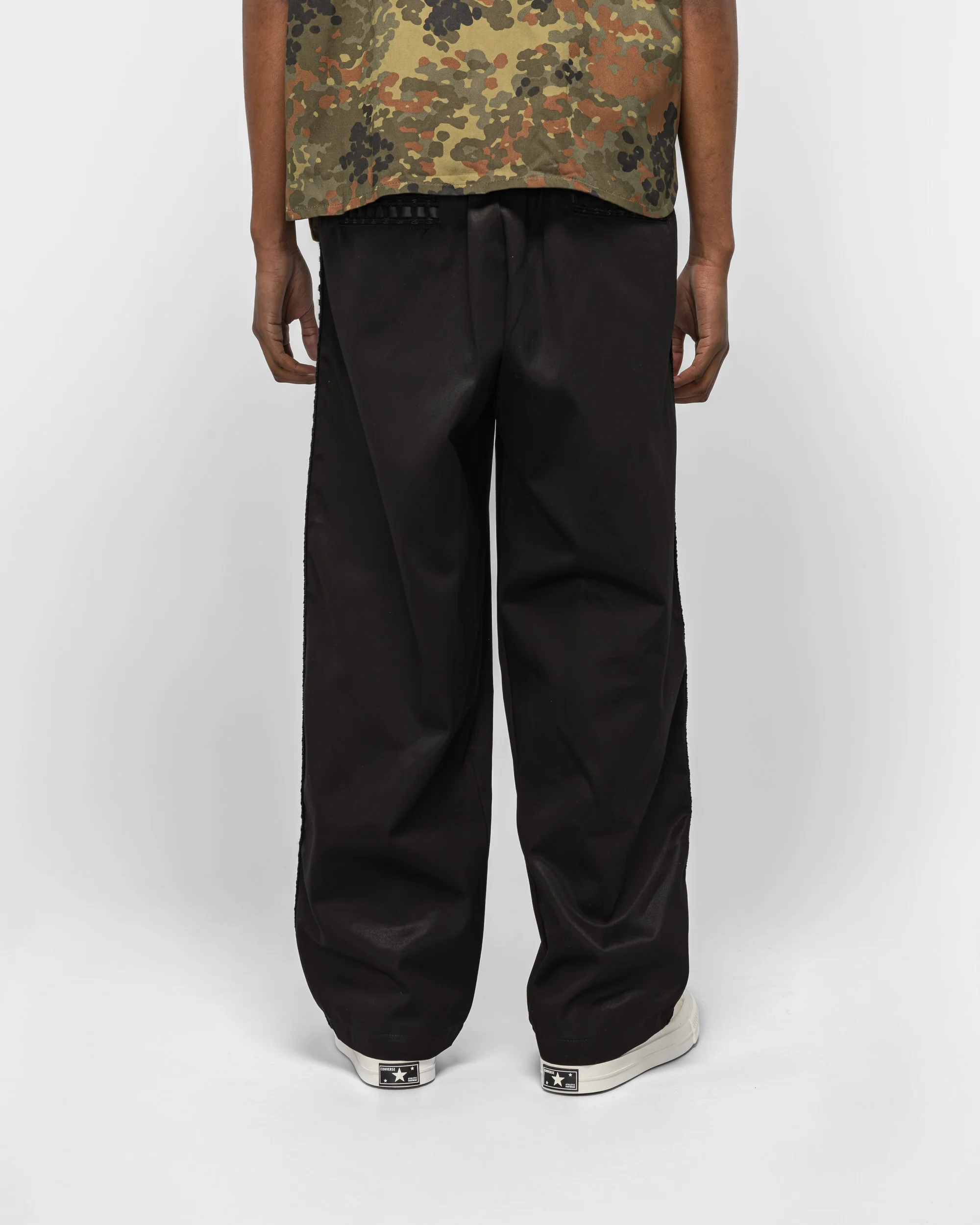 Braided Relax Pant - Black - Image 4