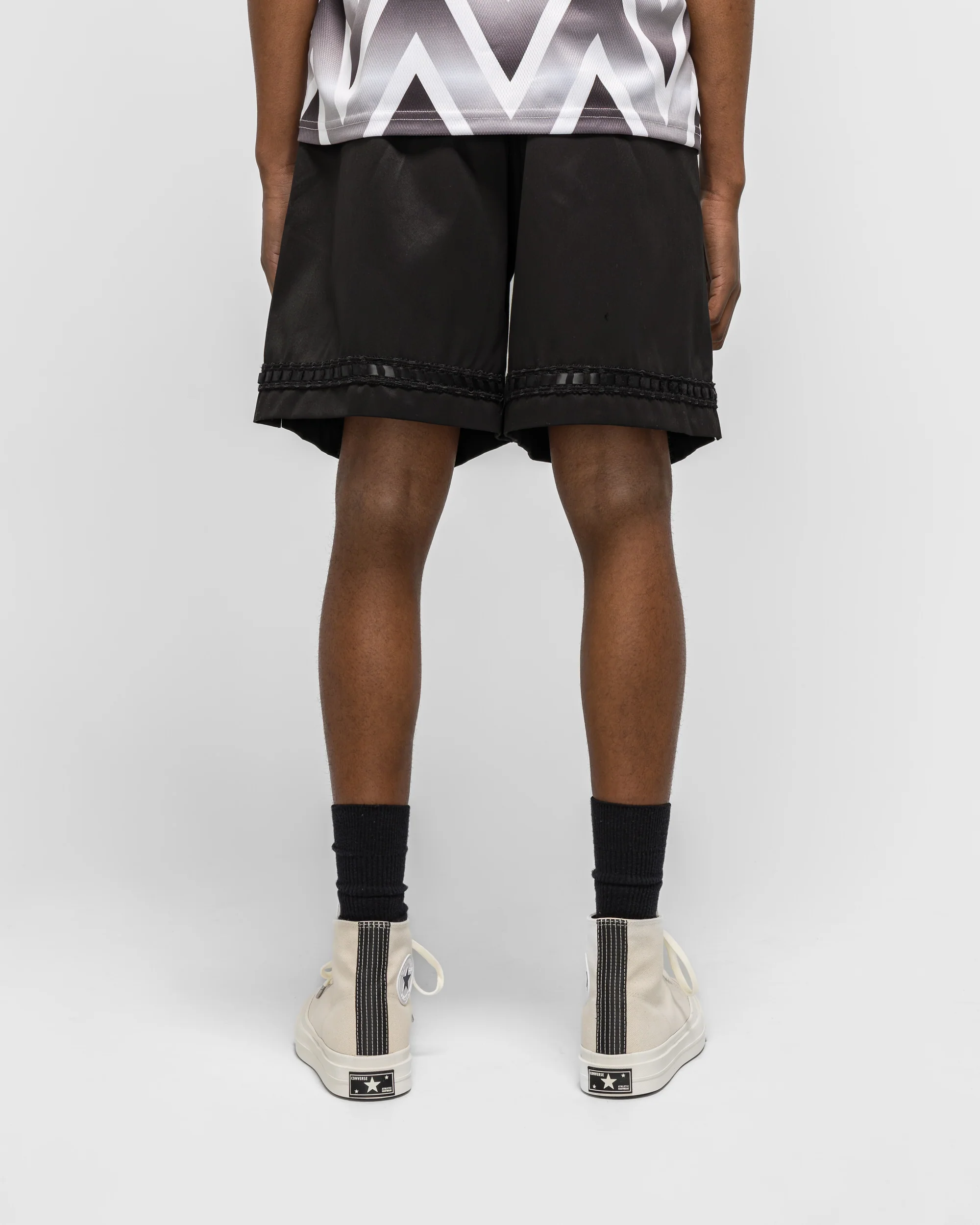 Braided Relax Short - Black - Image 4