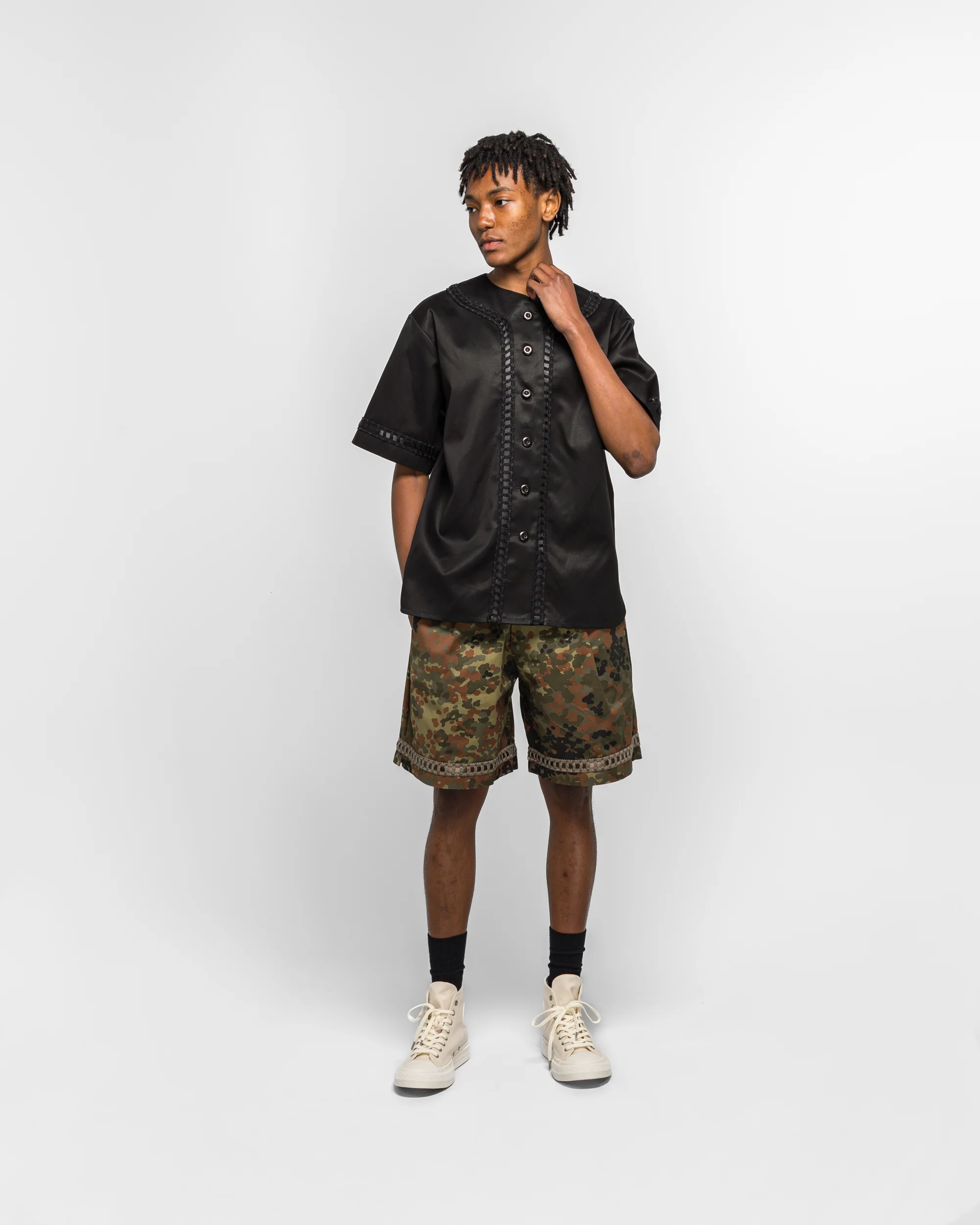 Braided Relax Short - Camo - Image 5
