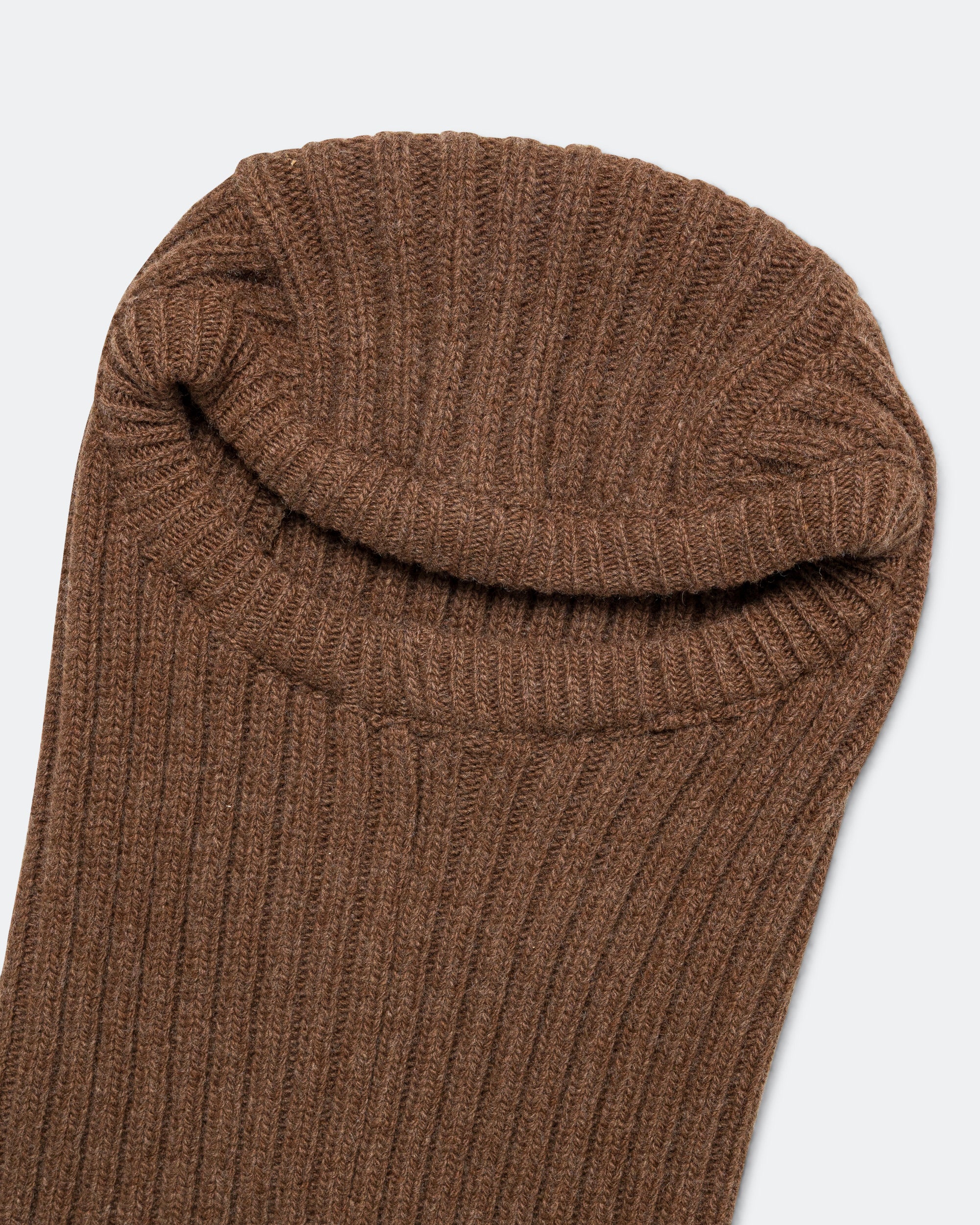Balaclava Lambswool Blend - Brown - Image 3