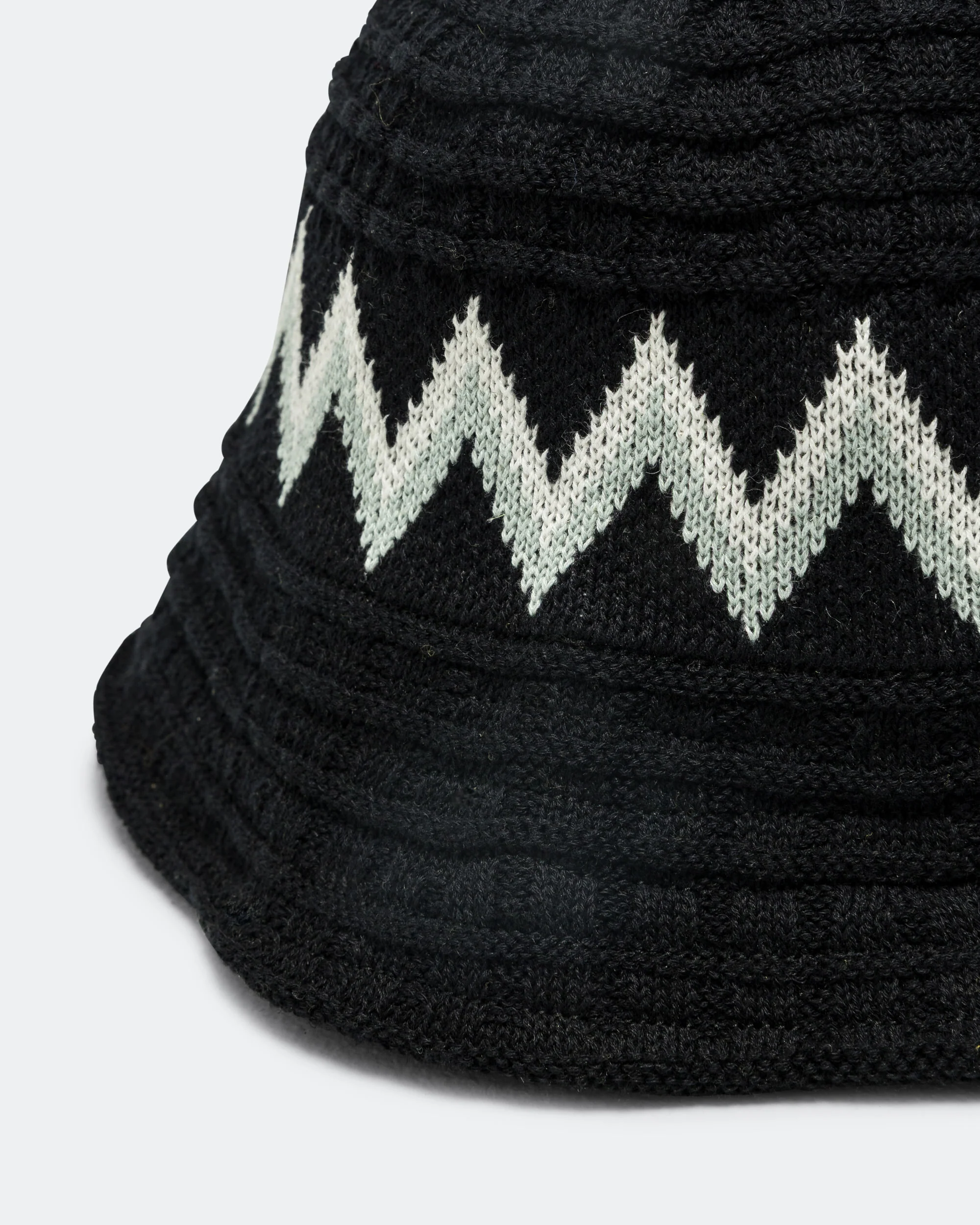 Waffle Tulip Hat - Black - Image 2