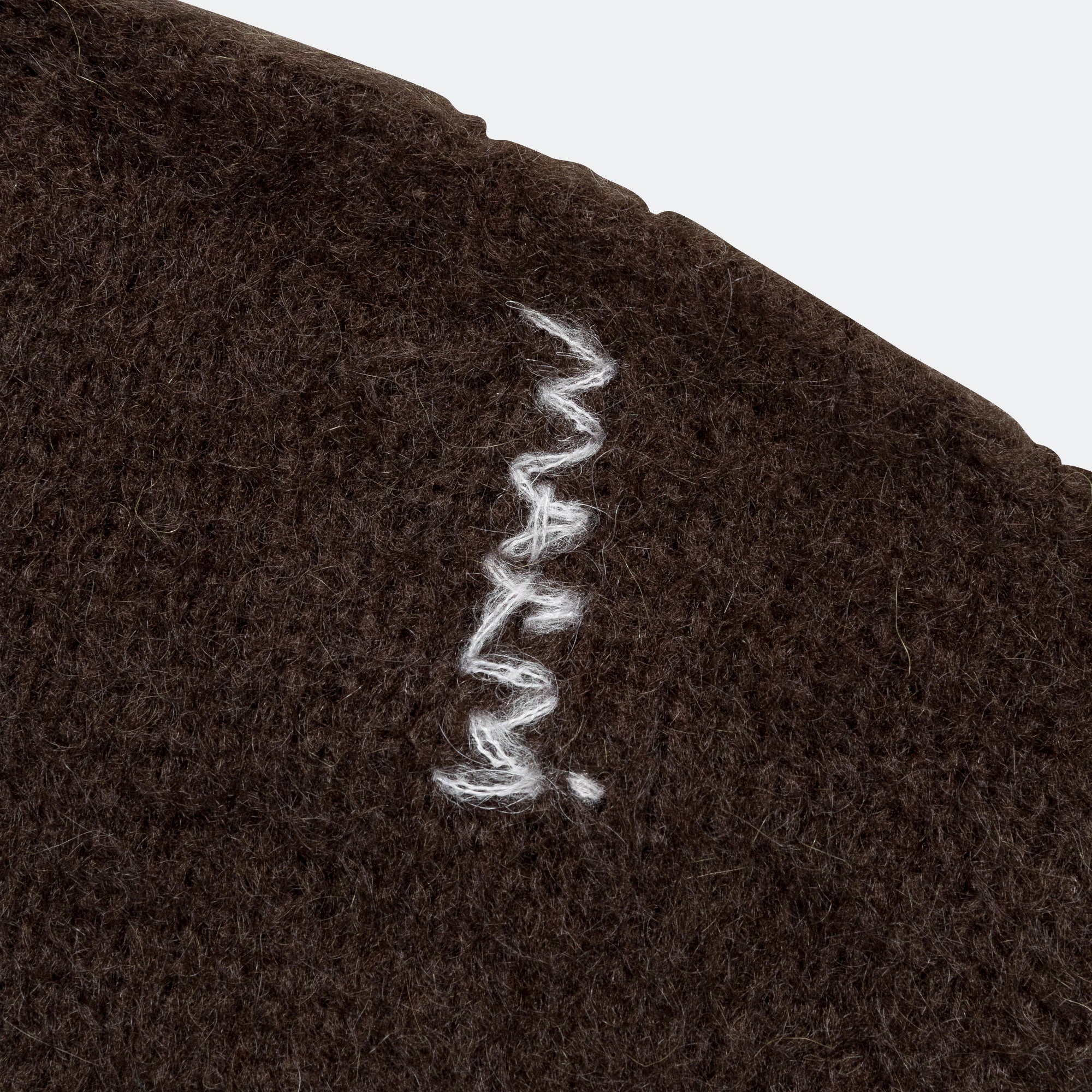 Mohair Cardigan - Brown - Image 5