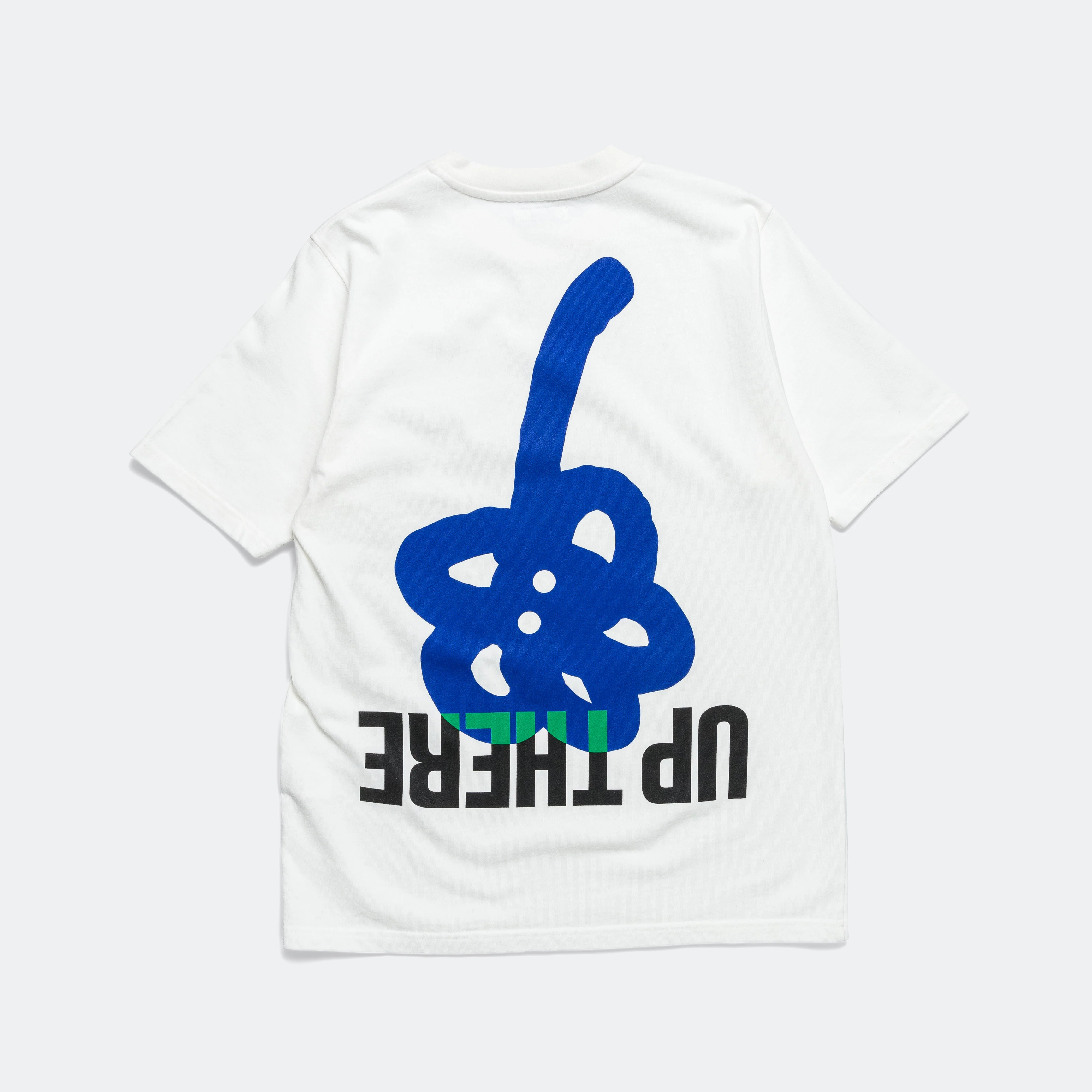 Ghosty Tee x UP THERE - White - Image 3
