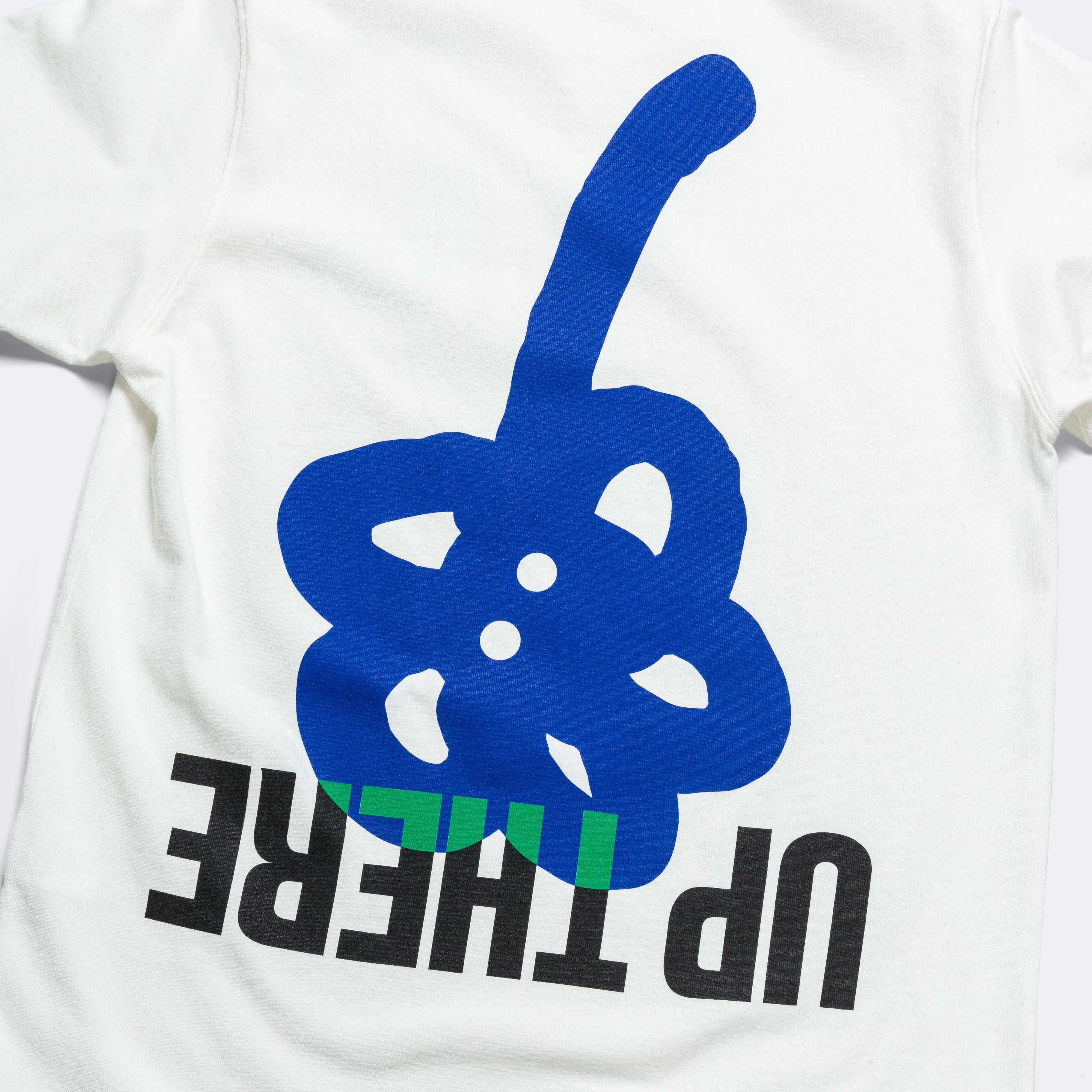 Ghosty Tee x UP THERE - White - Image 7