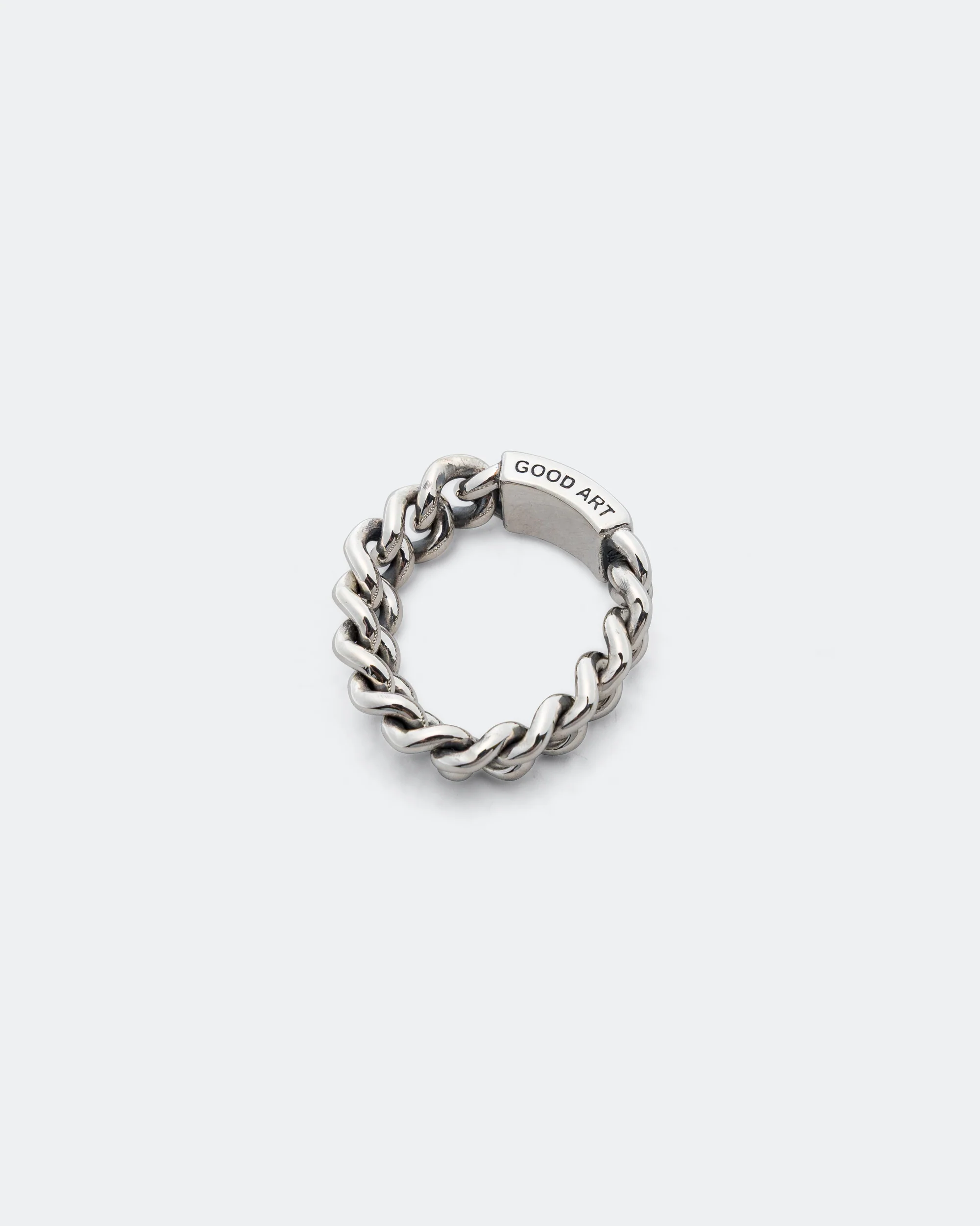 Curb Chain ID Ring - Smooth - A - Image 4