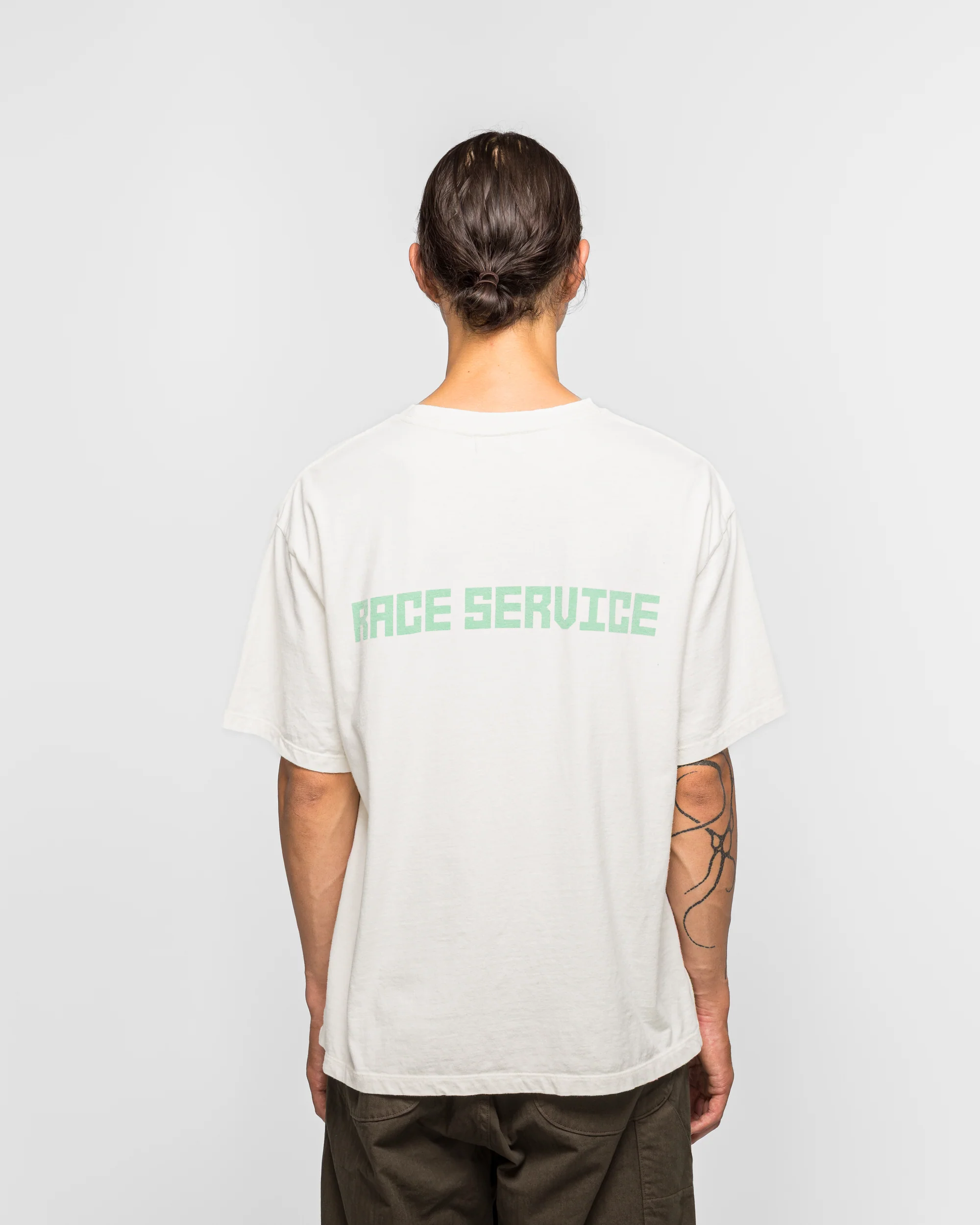 RS x GA x UT Faster Than You Tee - White - Image 4