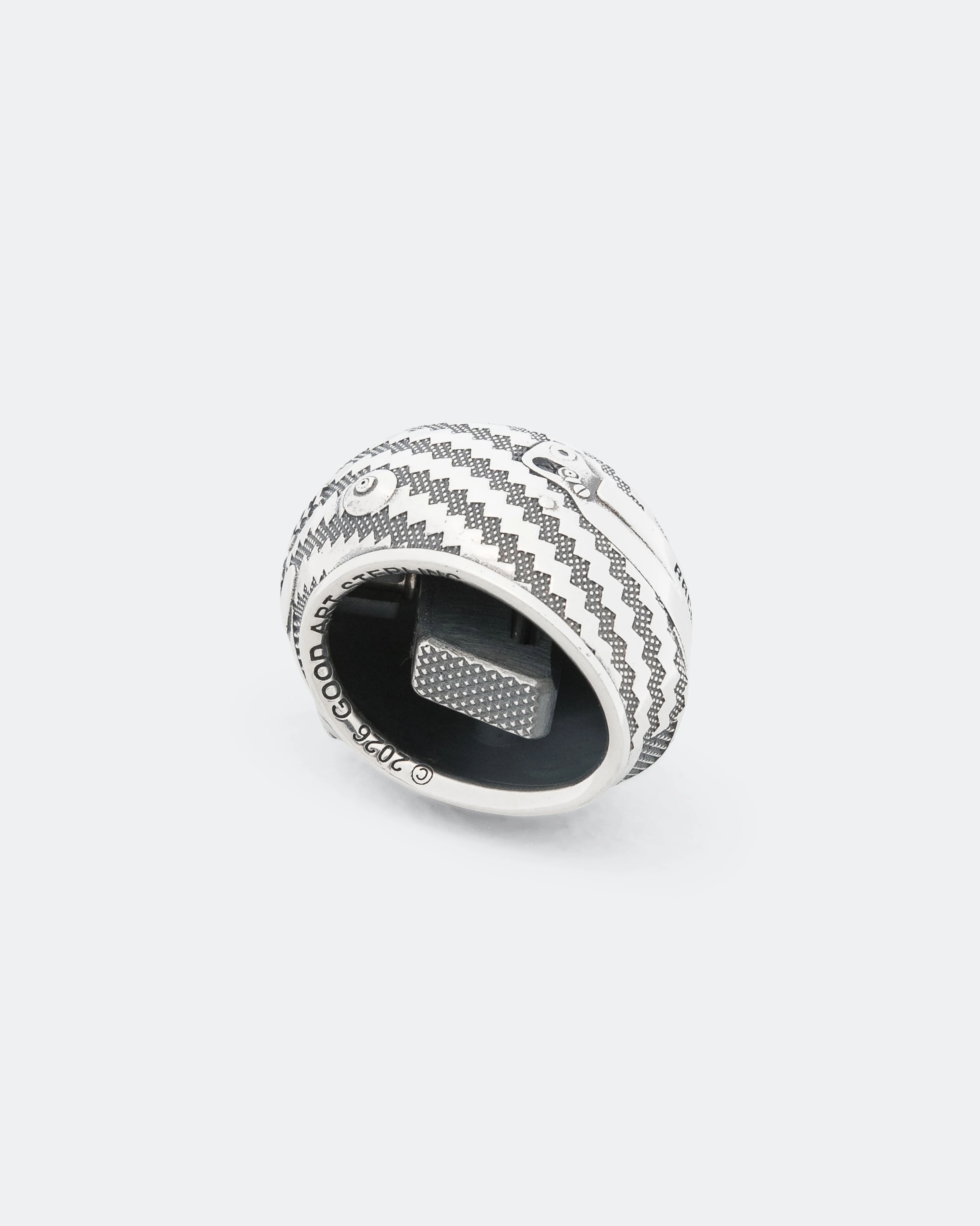 RS x GA x UT Helmet Pendant V2 - 925 Silver - Image 5
