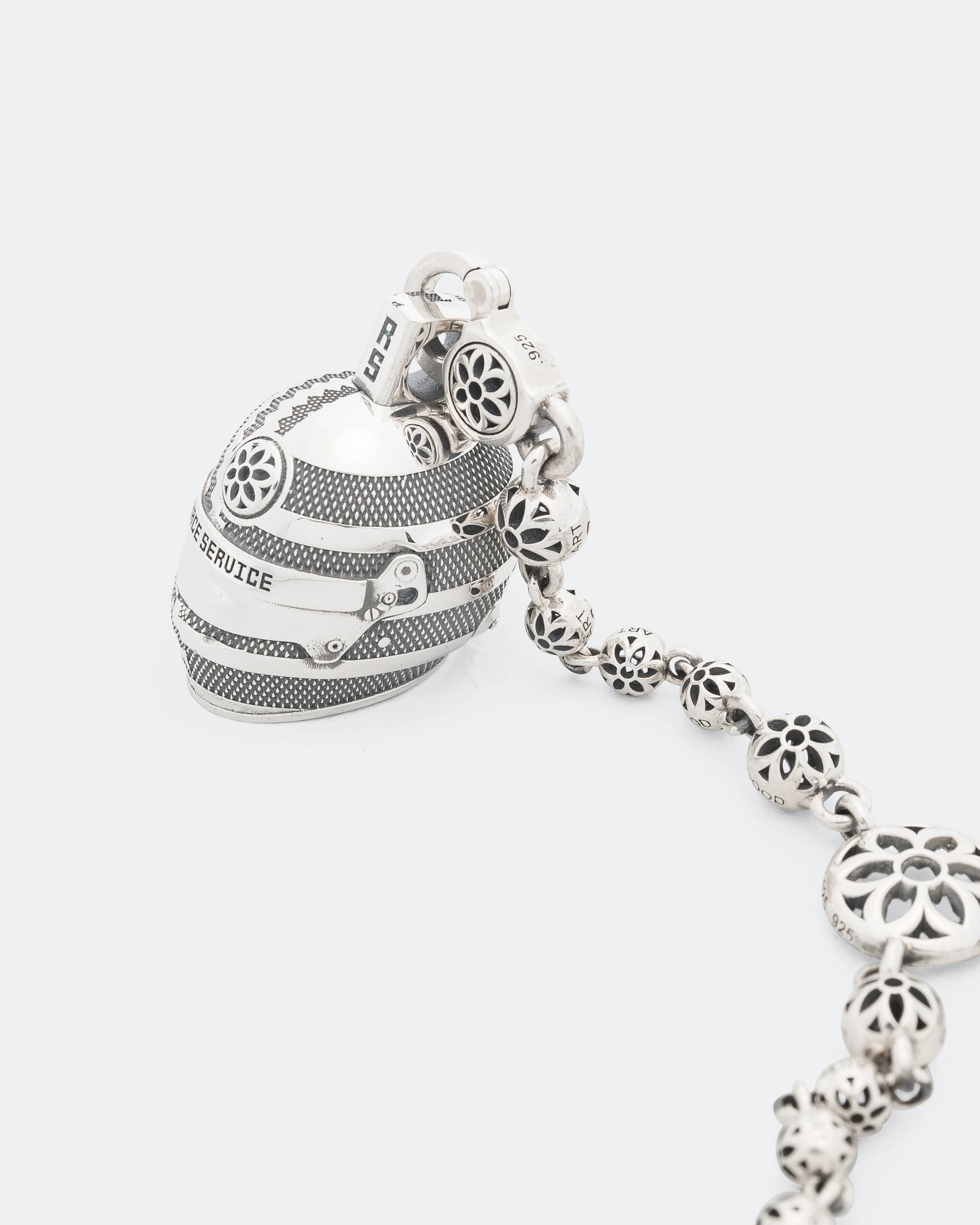 RS x GA x UT Helmet Pendant V2 - 925 Silver - Image 7