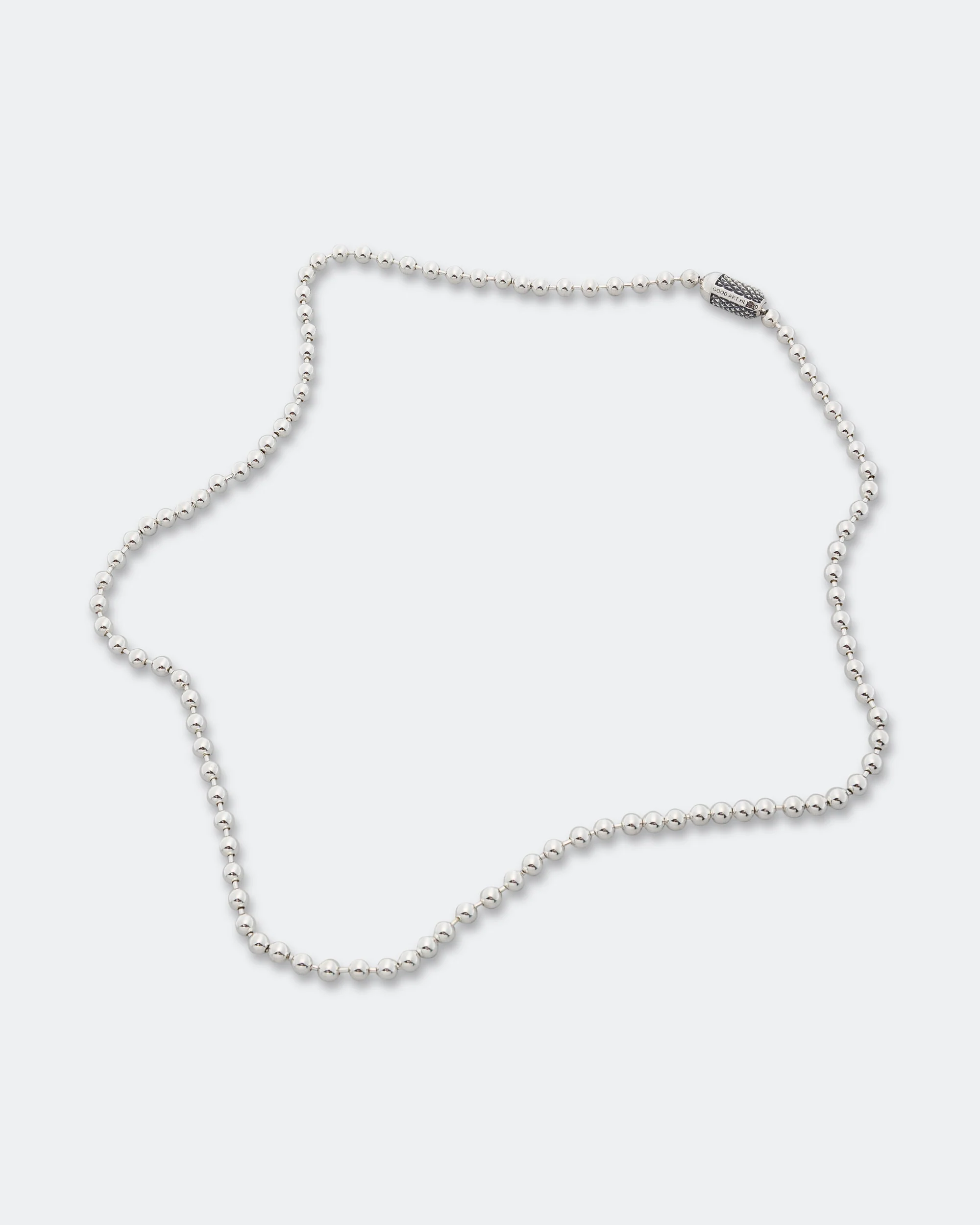 Poplock Ball Chain Necklace - Goosebumps 925 Silver
