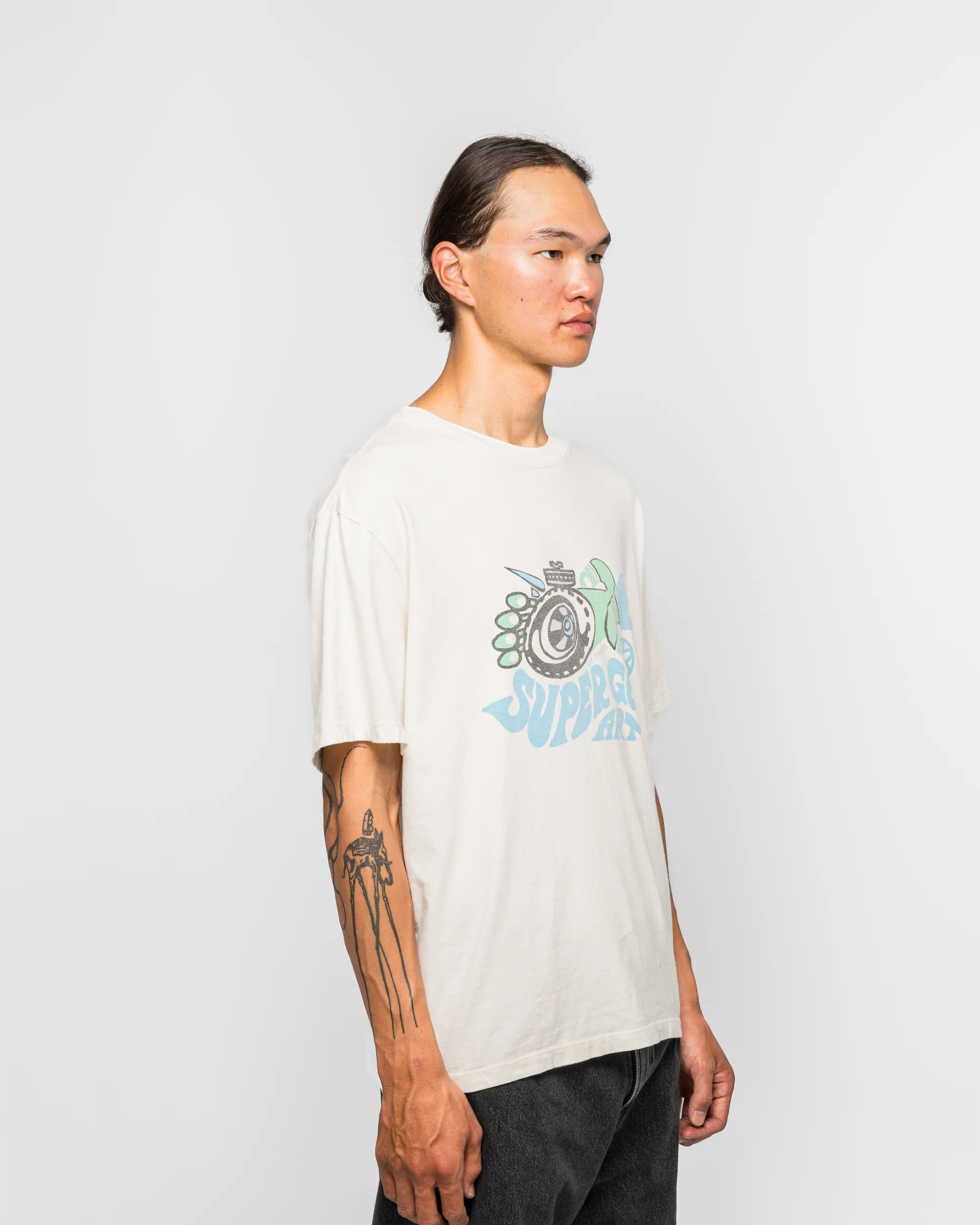 RS x GA x UT Super Good Art Tee - White - Image 3