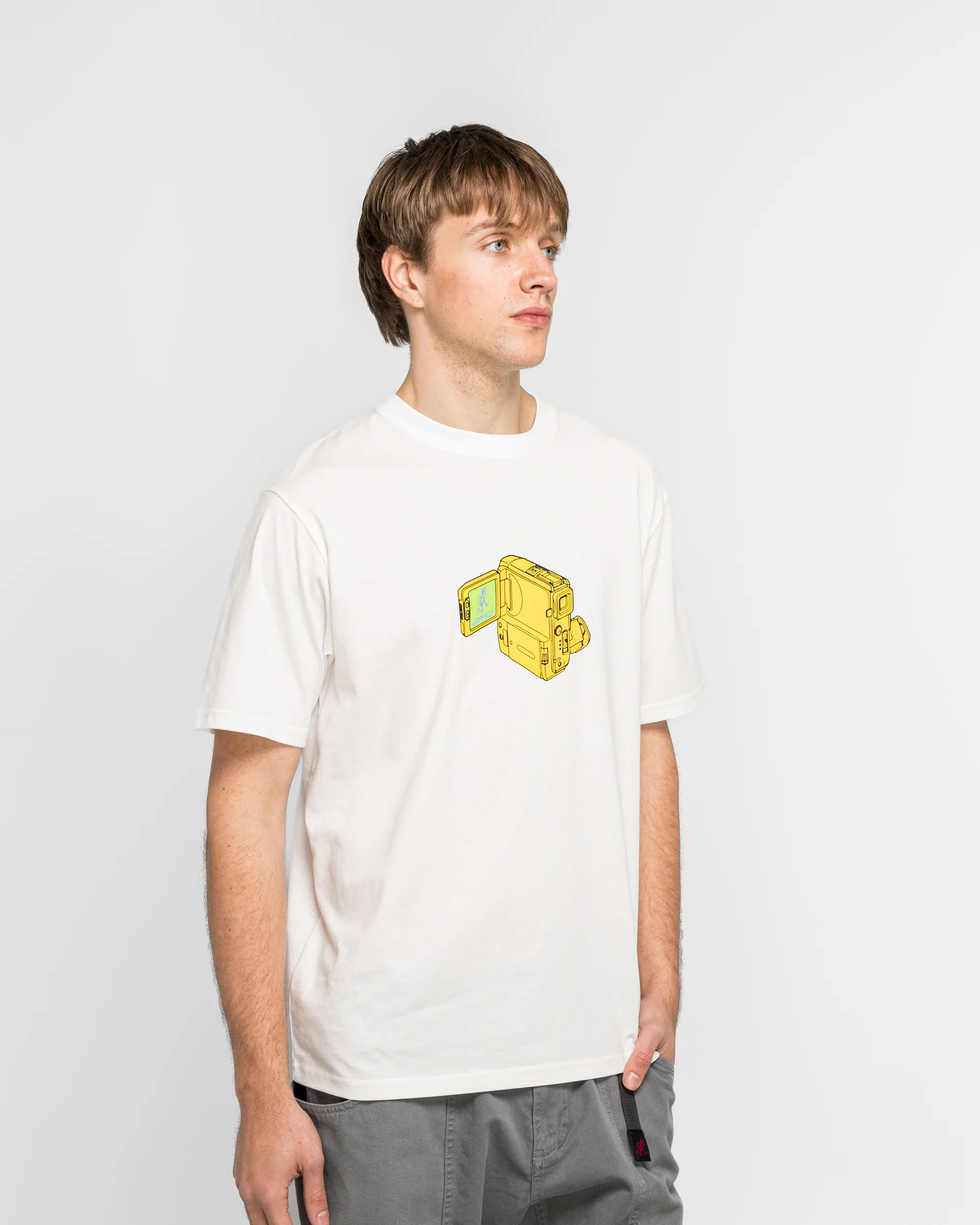 Camcorder Tee - White - Image 3