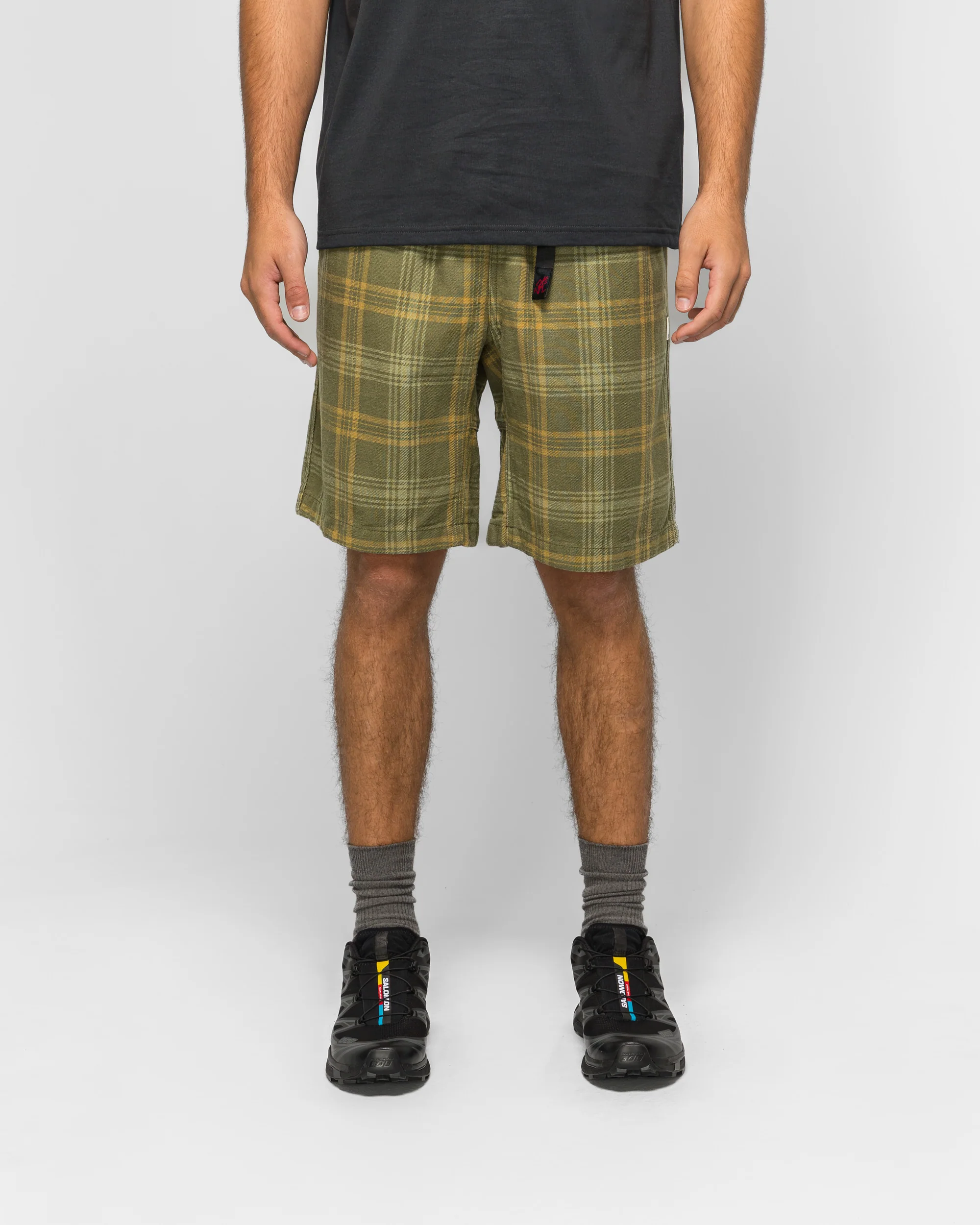 Hemp G-Shorts - Plaid - Image 2