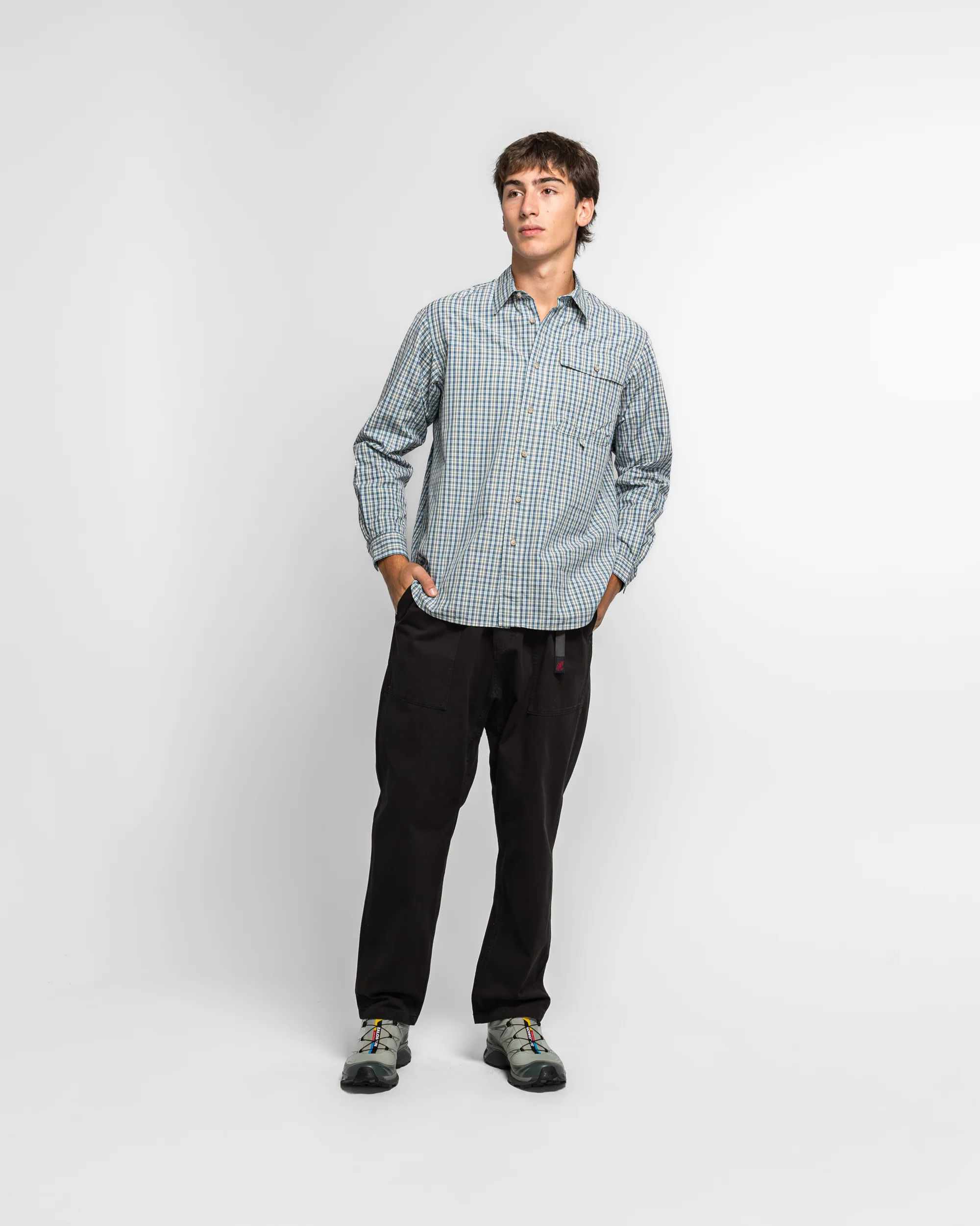 Loose Tapered Ridge Pant - Black - Image 6