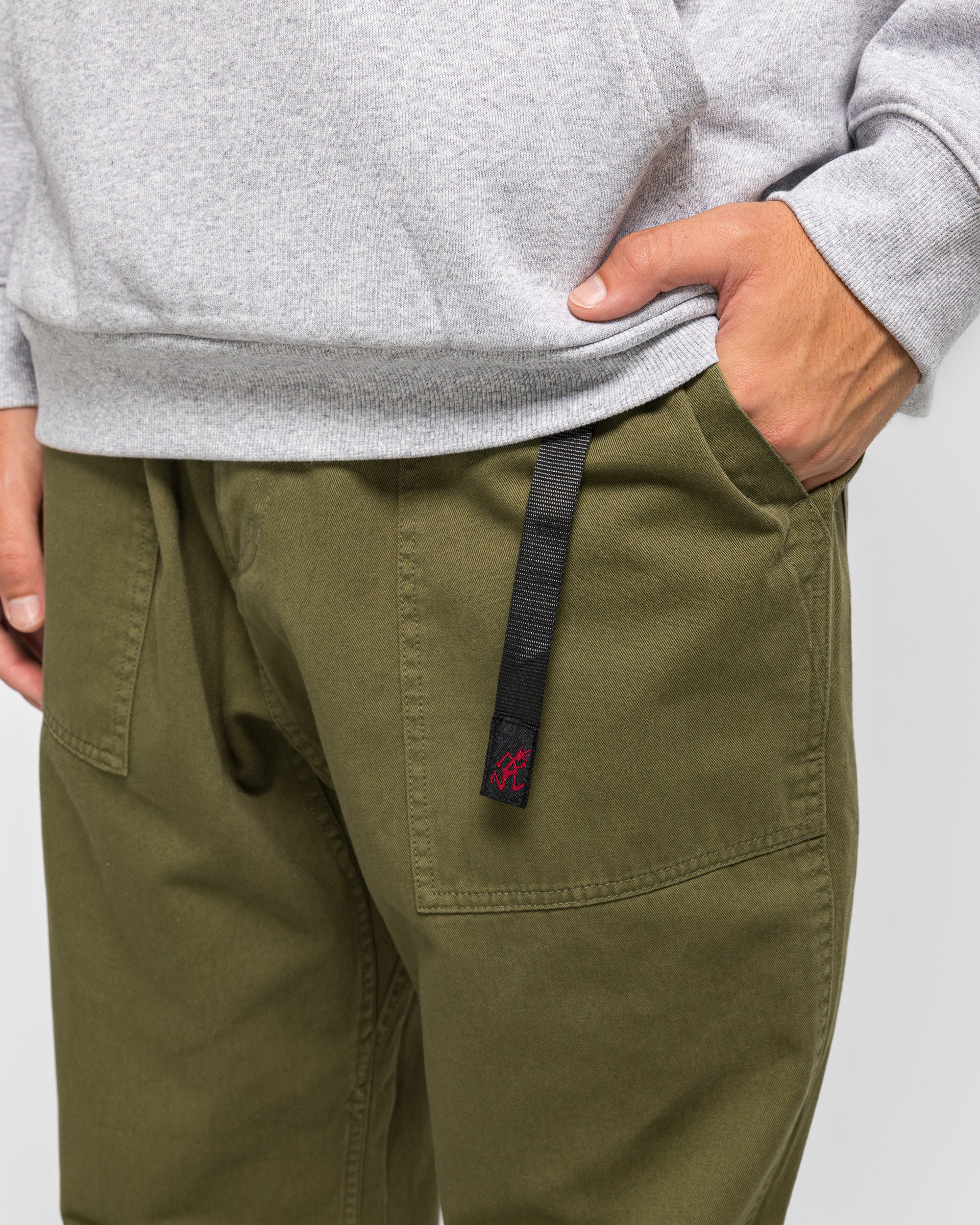 Loose Tapered Ridge Pant - Olive - Image 5