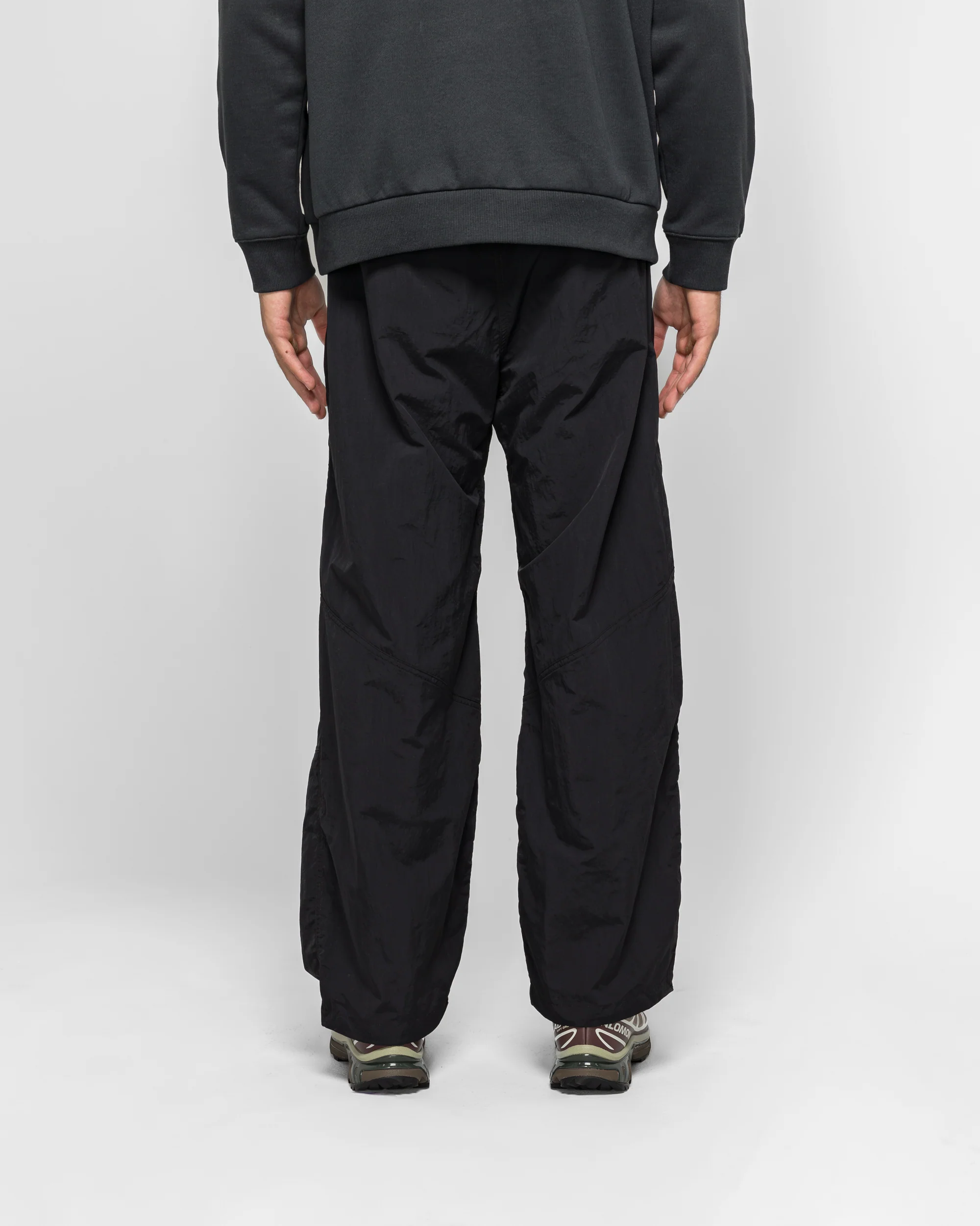 Nylon Paneled Trek Pant - Black - Image 4