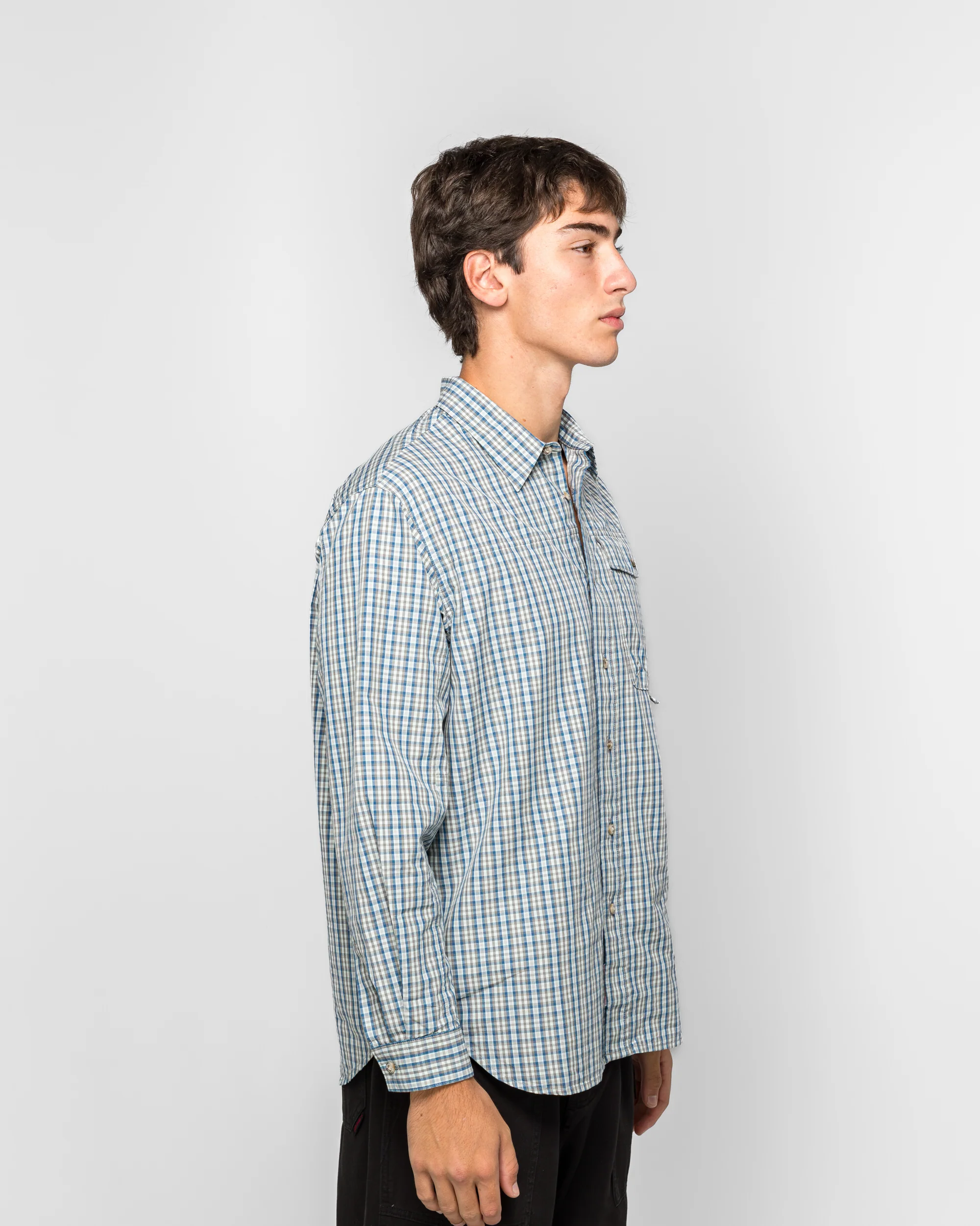 Poplin Millwood Shirt - Blue - Image 3