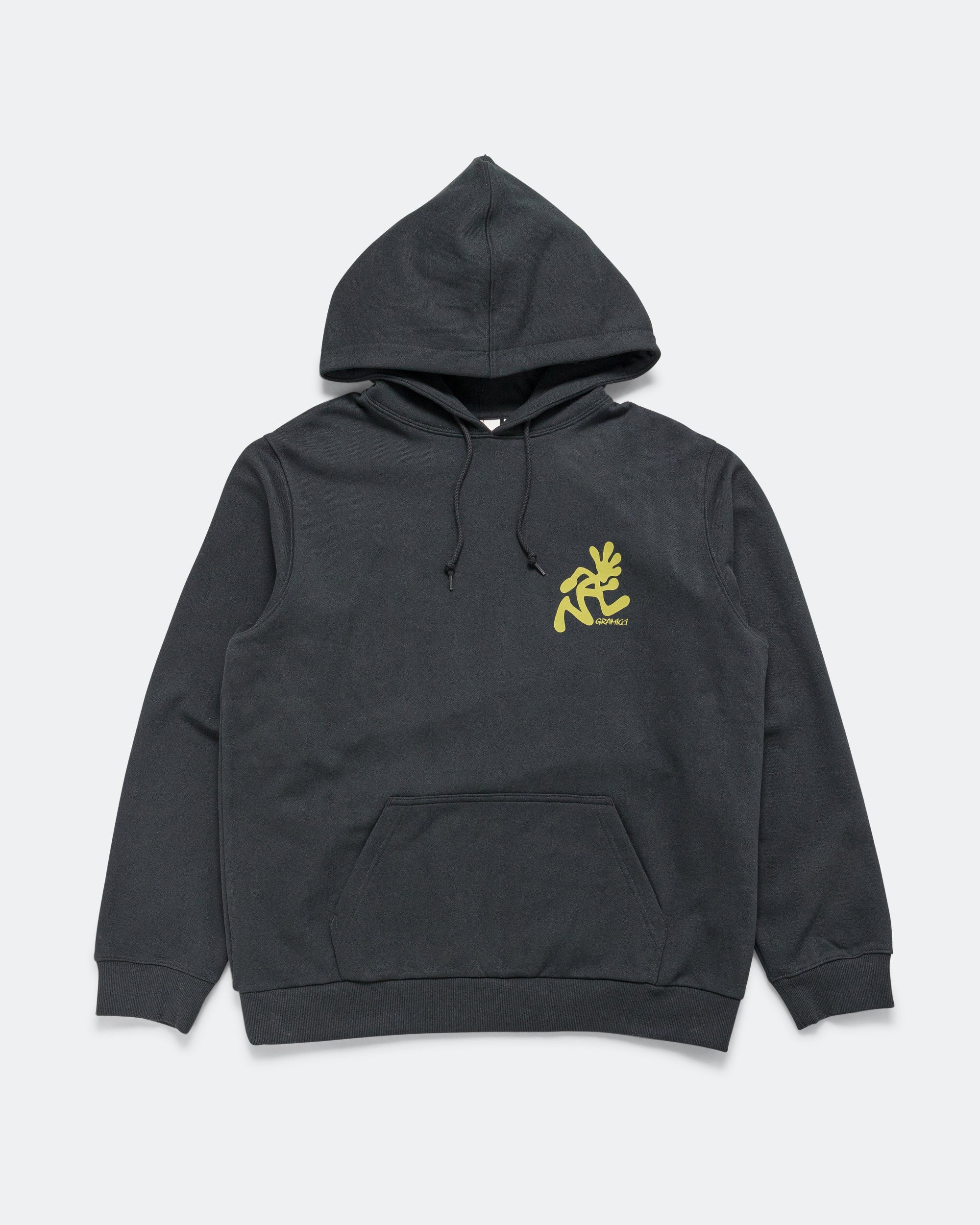 Running Man Hooded Sweatshirt - Black