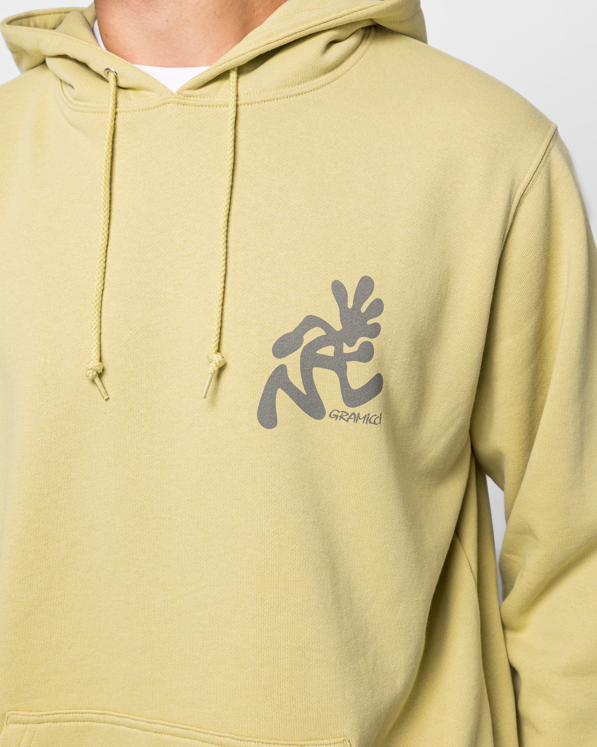Running Man Hooded Sweatshirt - Lime - Image 5