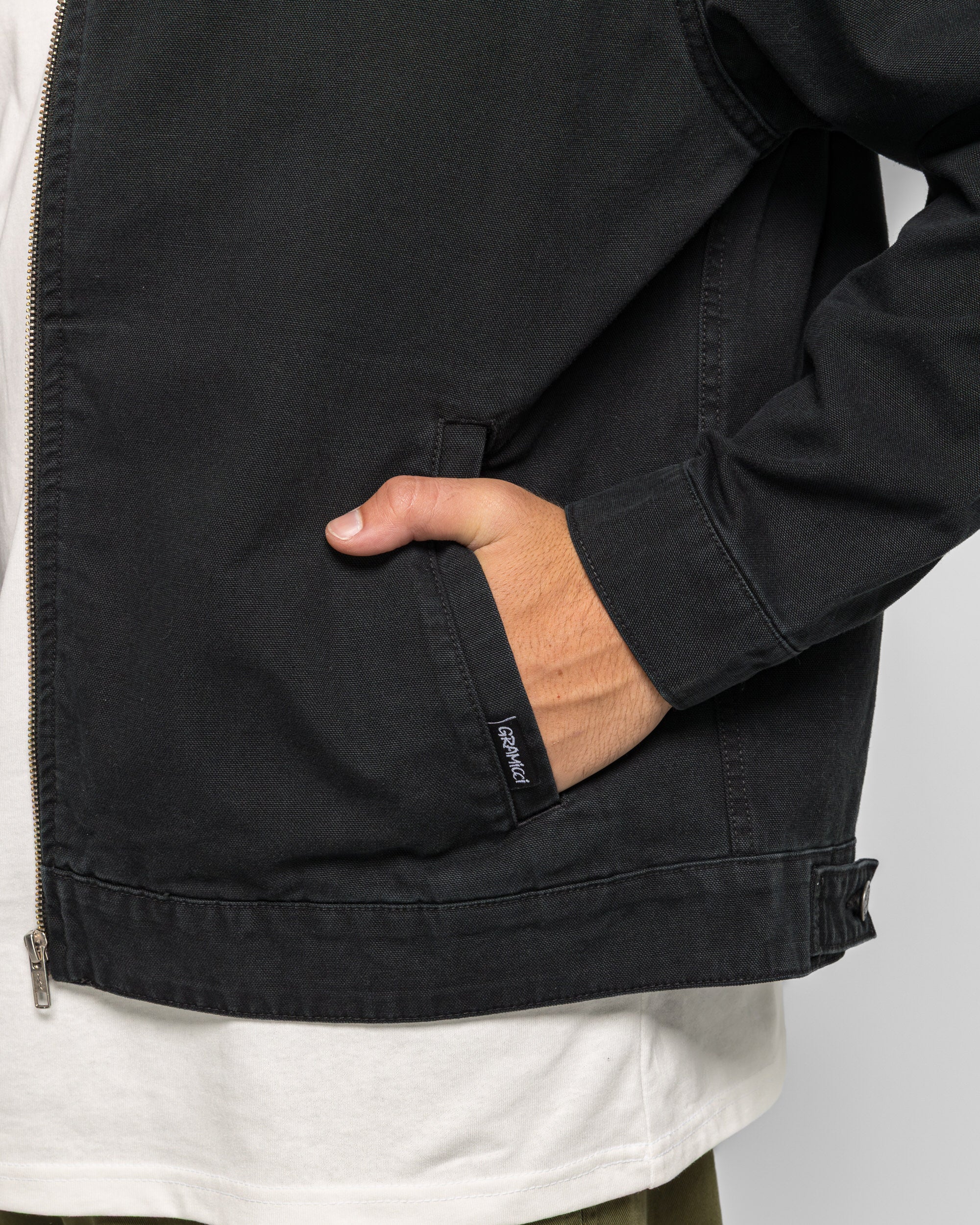 Taos Canvas Jacket - Black - Image 6