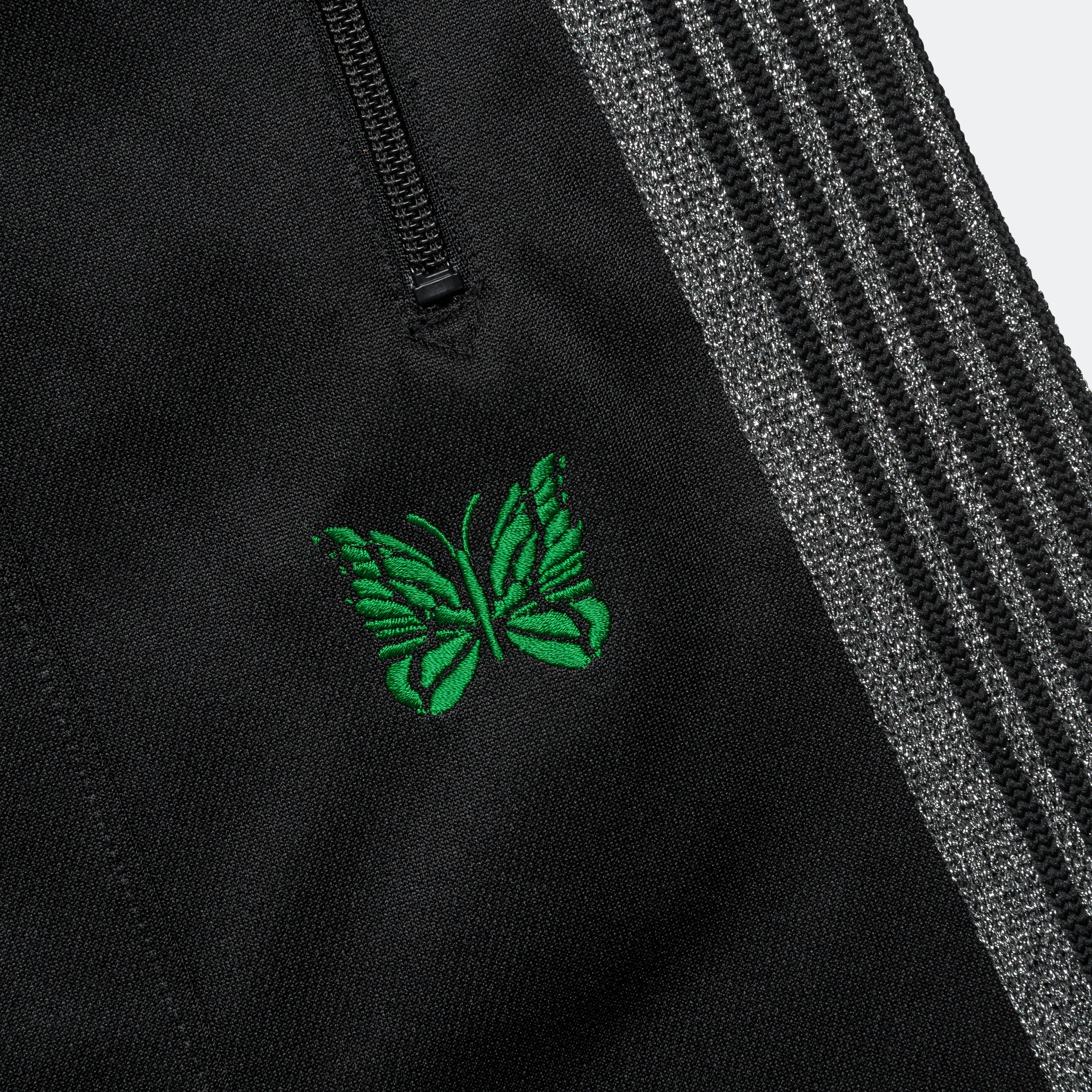 H.D. Track Short x UP THERE - Black/Silver Poly Smooth - Image 7