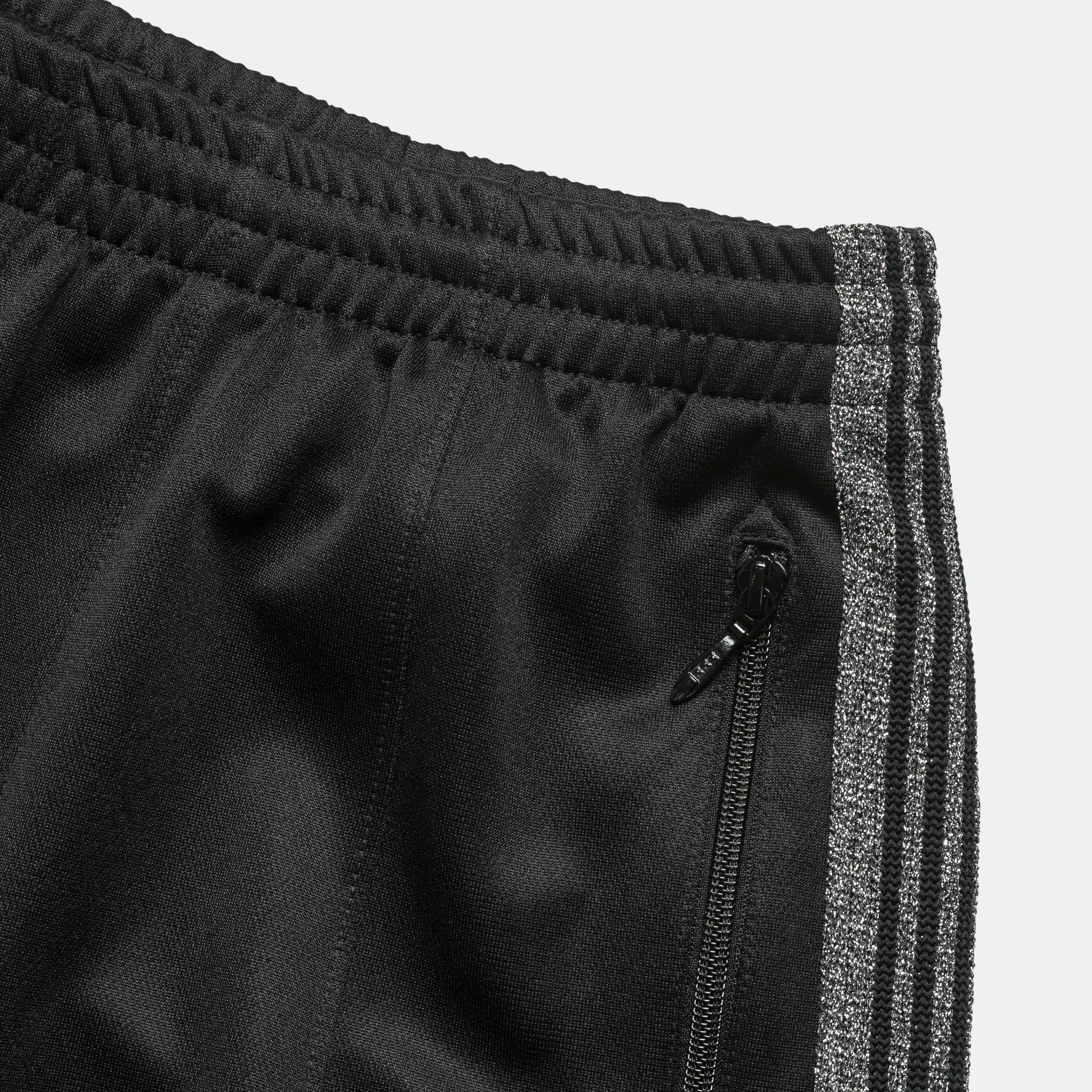 H.D. Track Short x UP THERE - Black/Silver Poly Smooth - Image 8