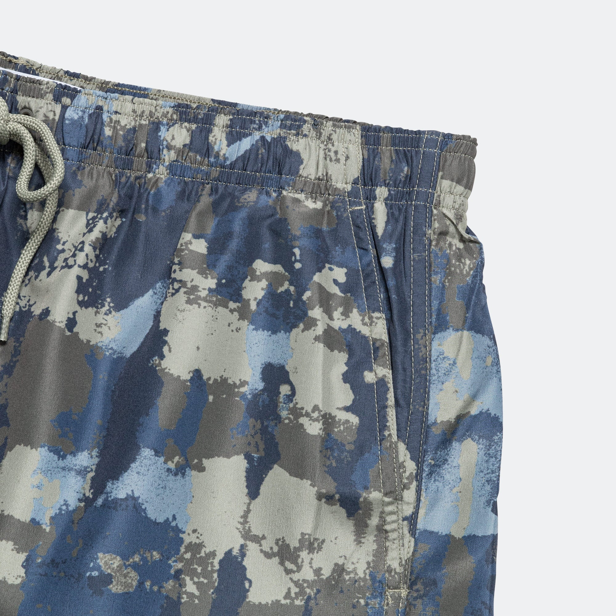 Hauge Printed Swimmers - Steel Blue - Image 3