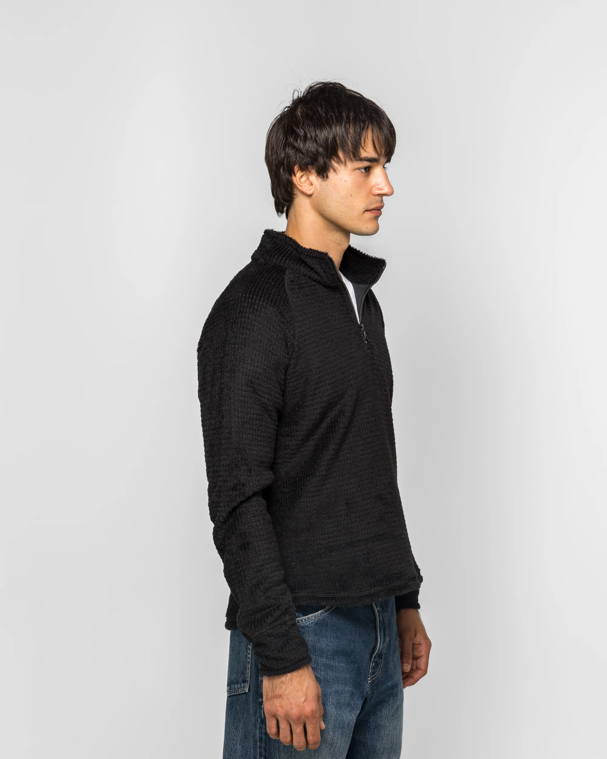 Ascent Zip Neck Polartec Alpha - Black - Image 3