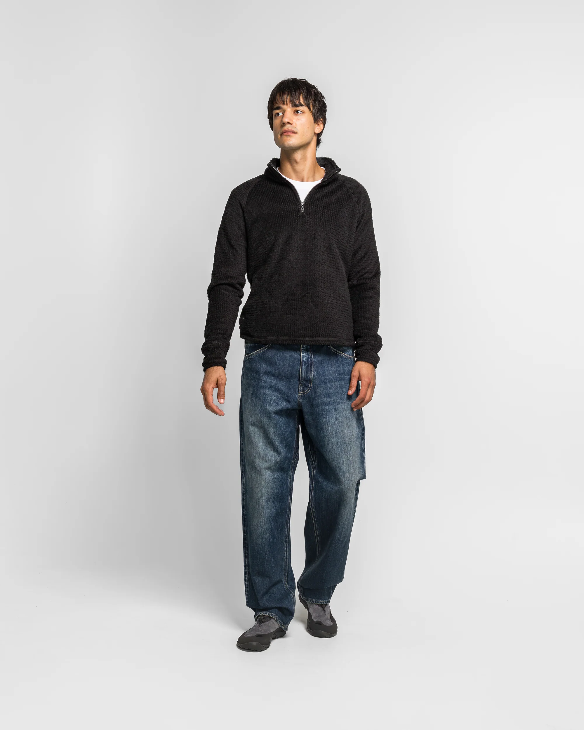 Ascent Zip Neck Polartec Alpha - Black - Image 5