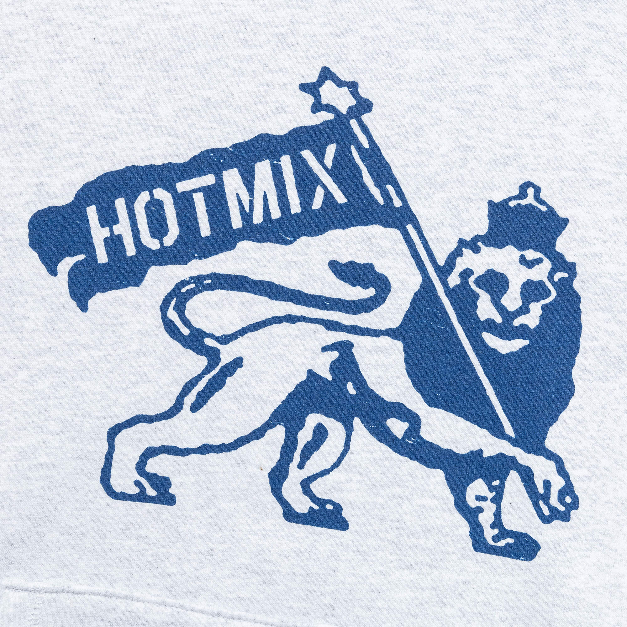 Hotmix Hoodie x KRB - Ash Grey/Navy - Image 4