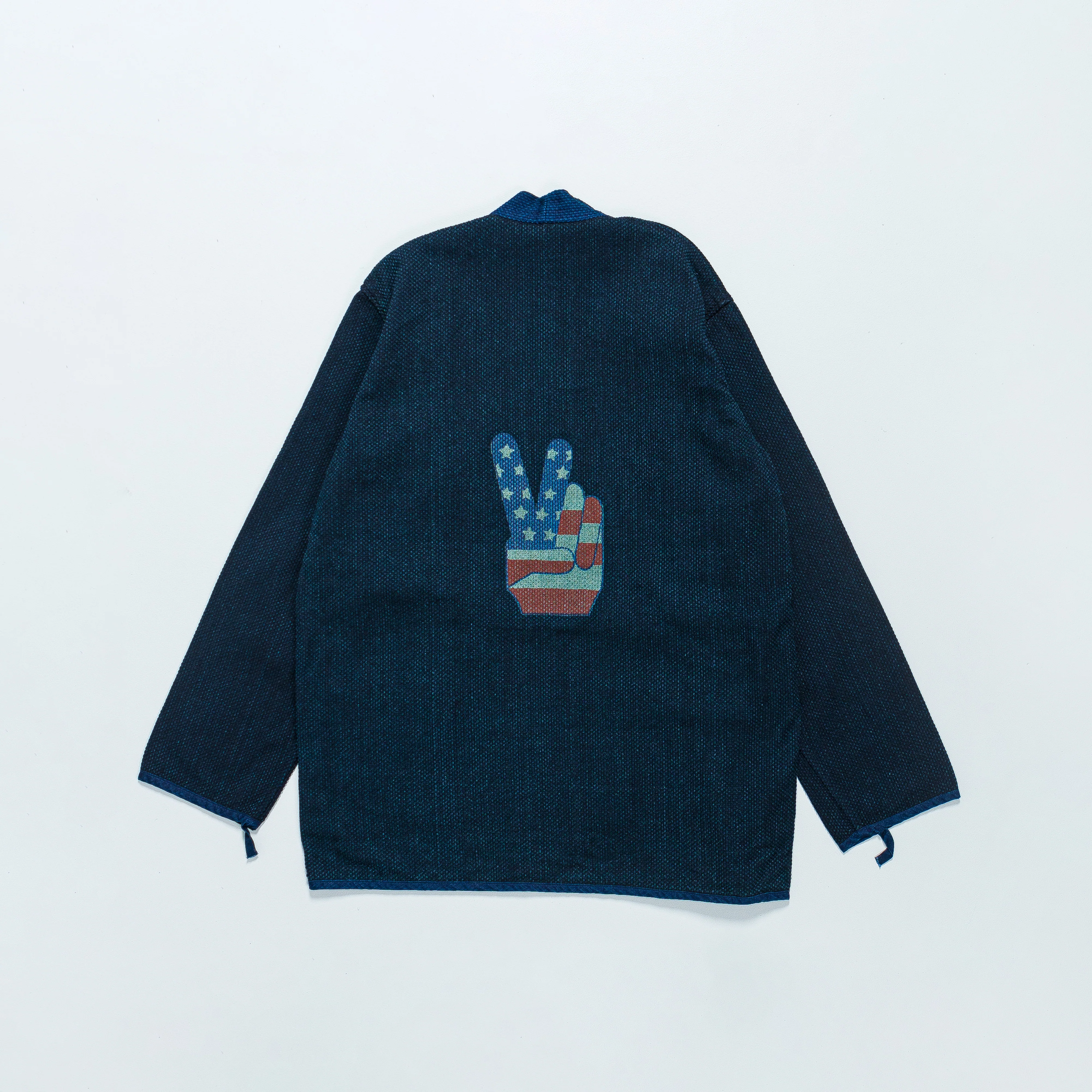 IDG DO-GI Canvas Sha-Ka Jacket (Freedom) - Indigo - Image 3