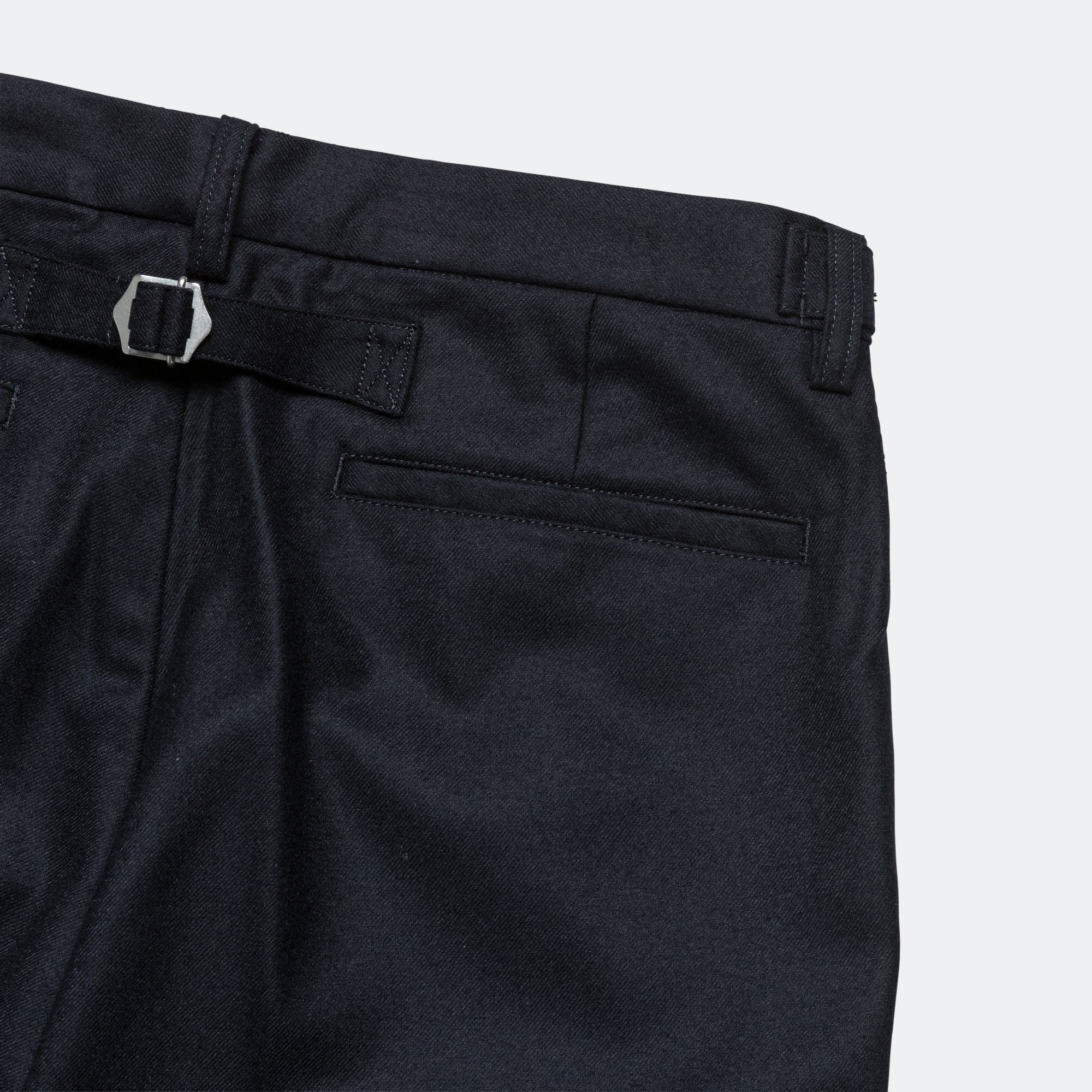 IVY Trousers Ankle-Cut Flannel - Navy - Image 5