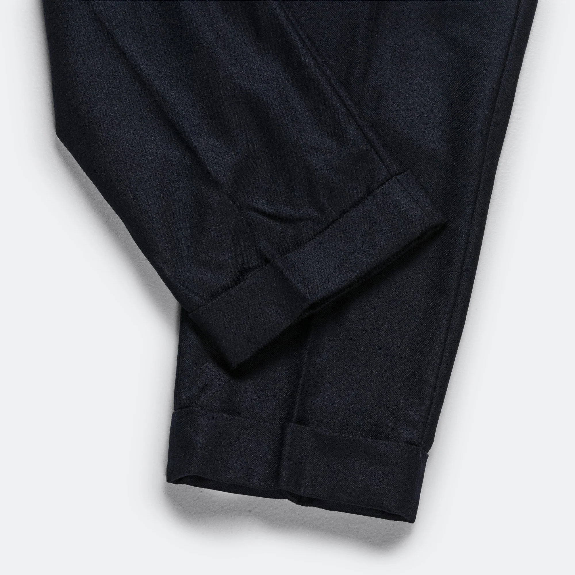 IVY Trousers Ankle-Cut Flannel - Navy - Image 6