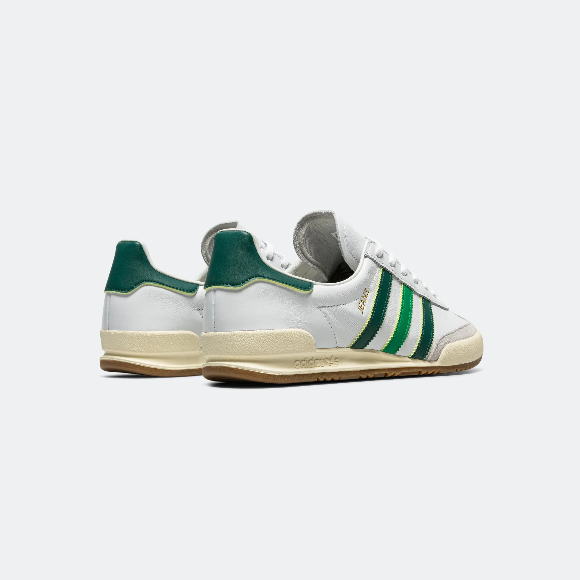 Jeans - Footwear White/Core Green-Crystal White - Image 3