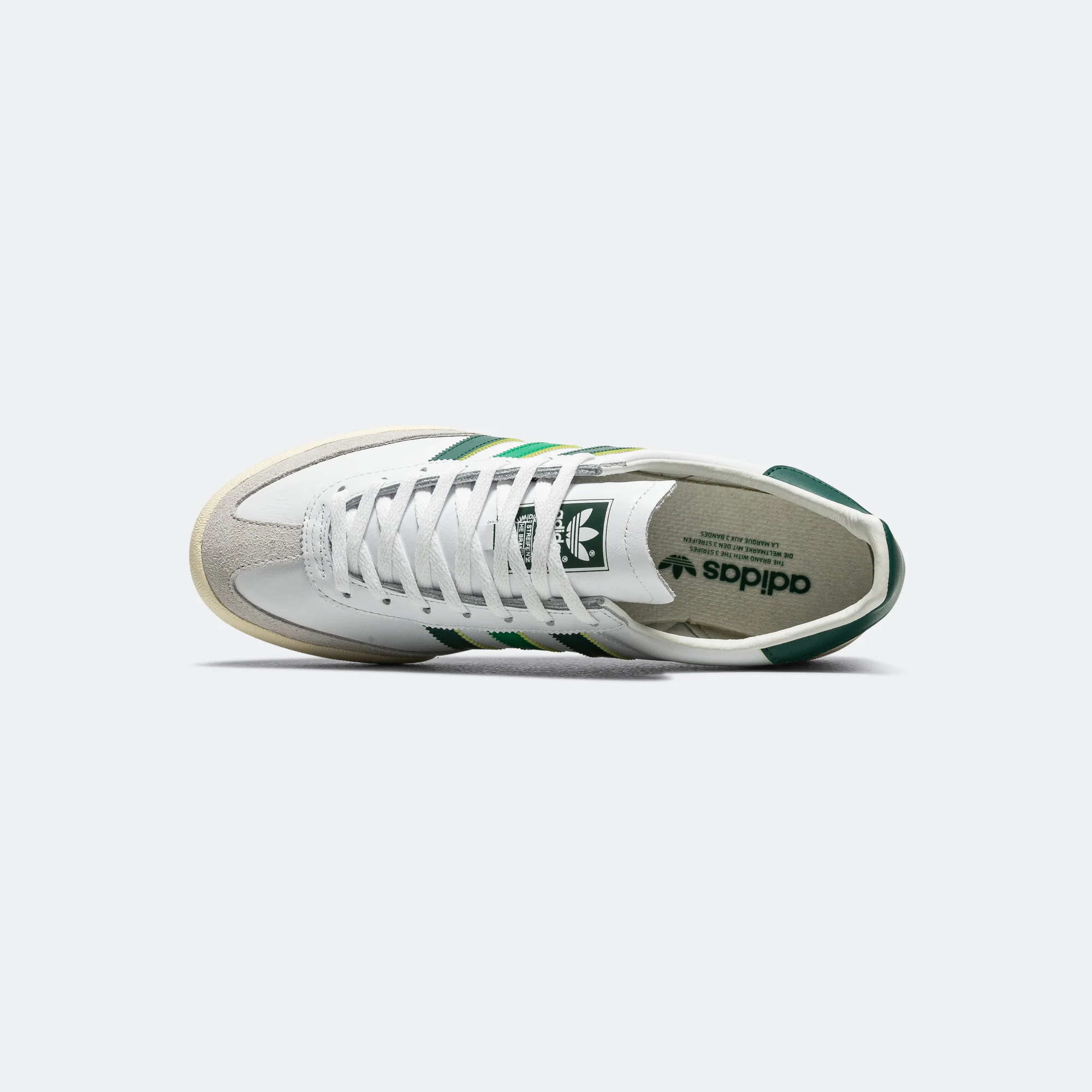 Jeans - Footwear White/Core Green-Crystal White - Image 4
