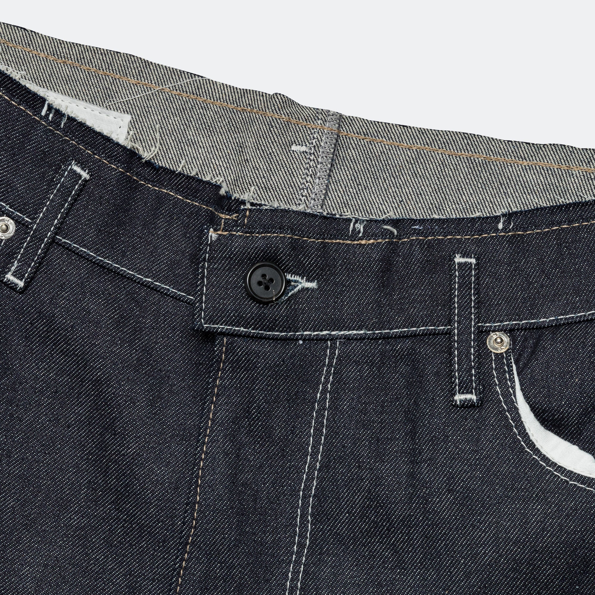 Jeans - Raw Denim Navy - Image 4
