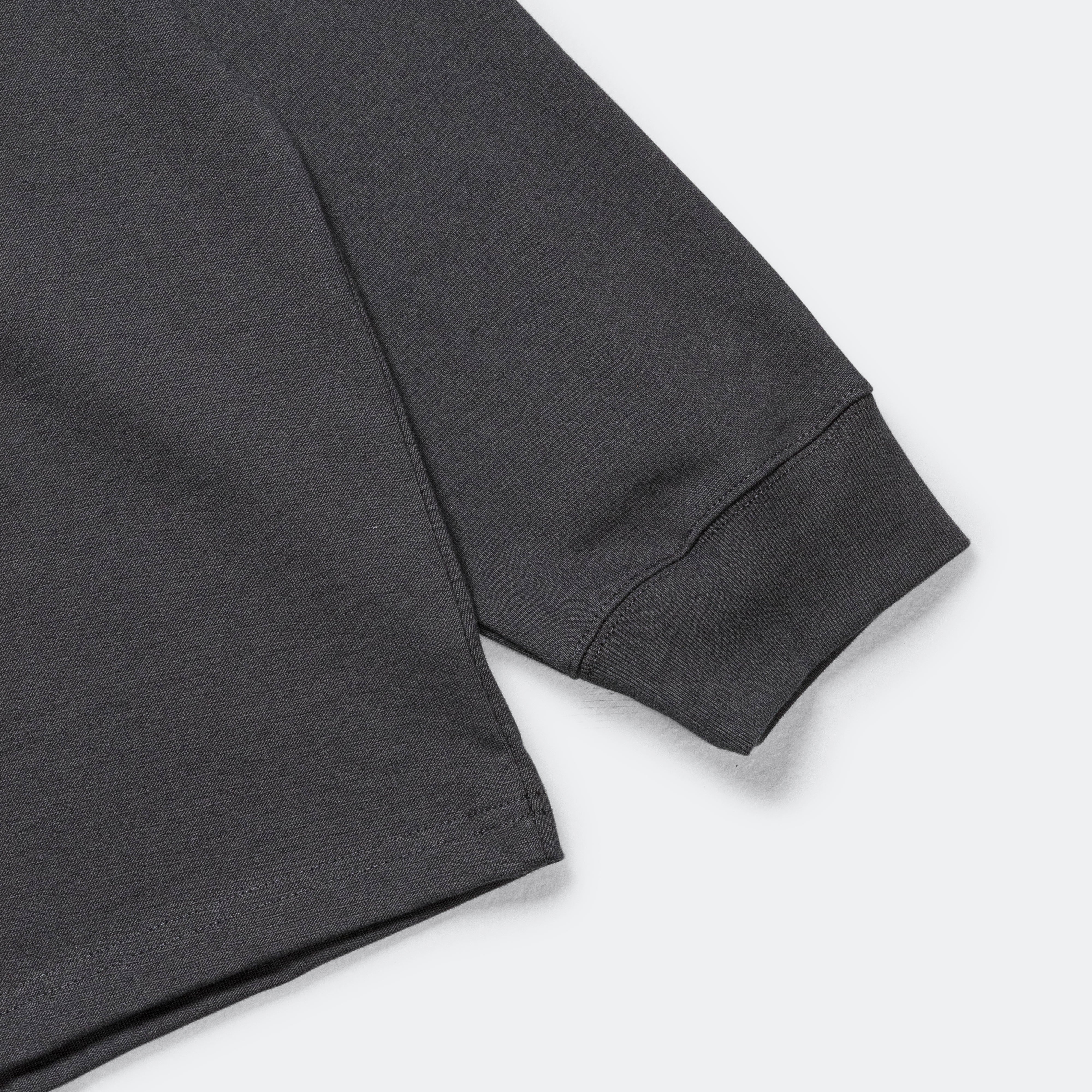 Jester Oversized Crewneck - Washed Black Jersey - Image 5