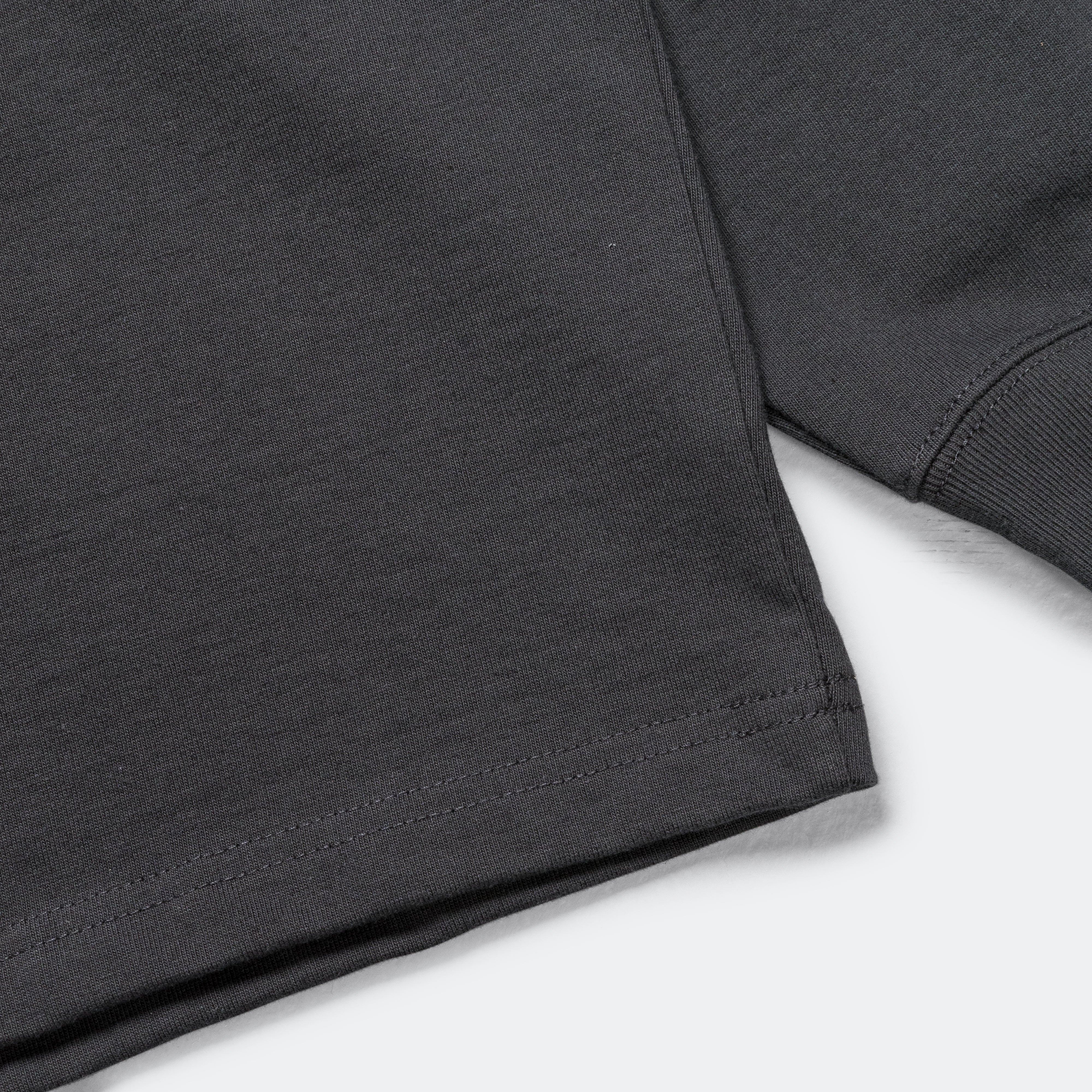 Jester Oversized Crewneck - Washed Black Jersey - Image 6
