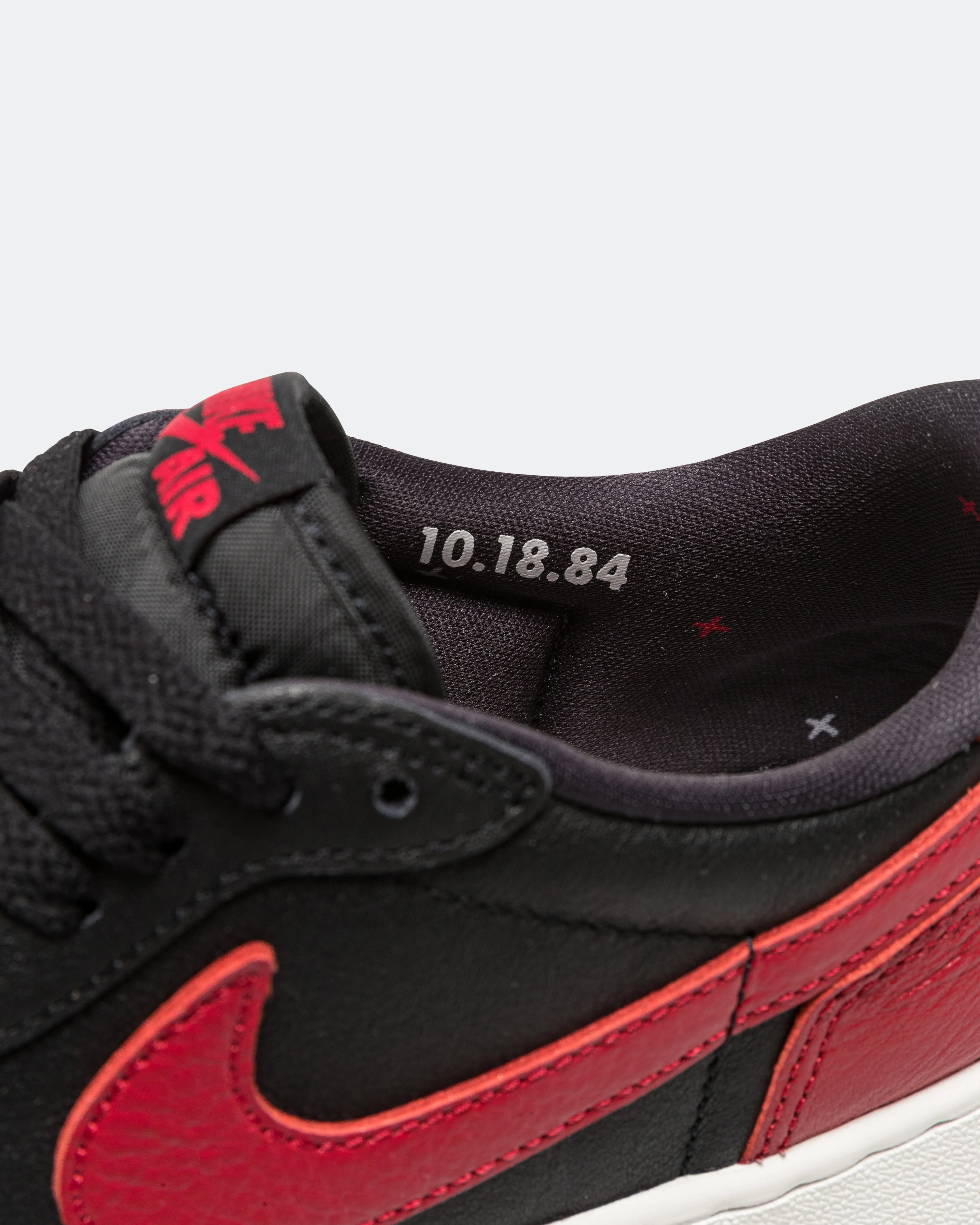 Air Jordan 1 Retro Low OG (GS) - Black/Black-Varsity Red-Summit White - Image 6