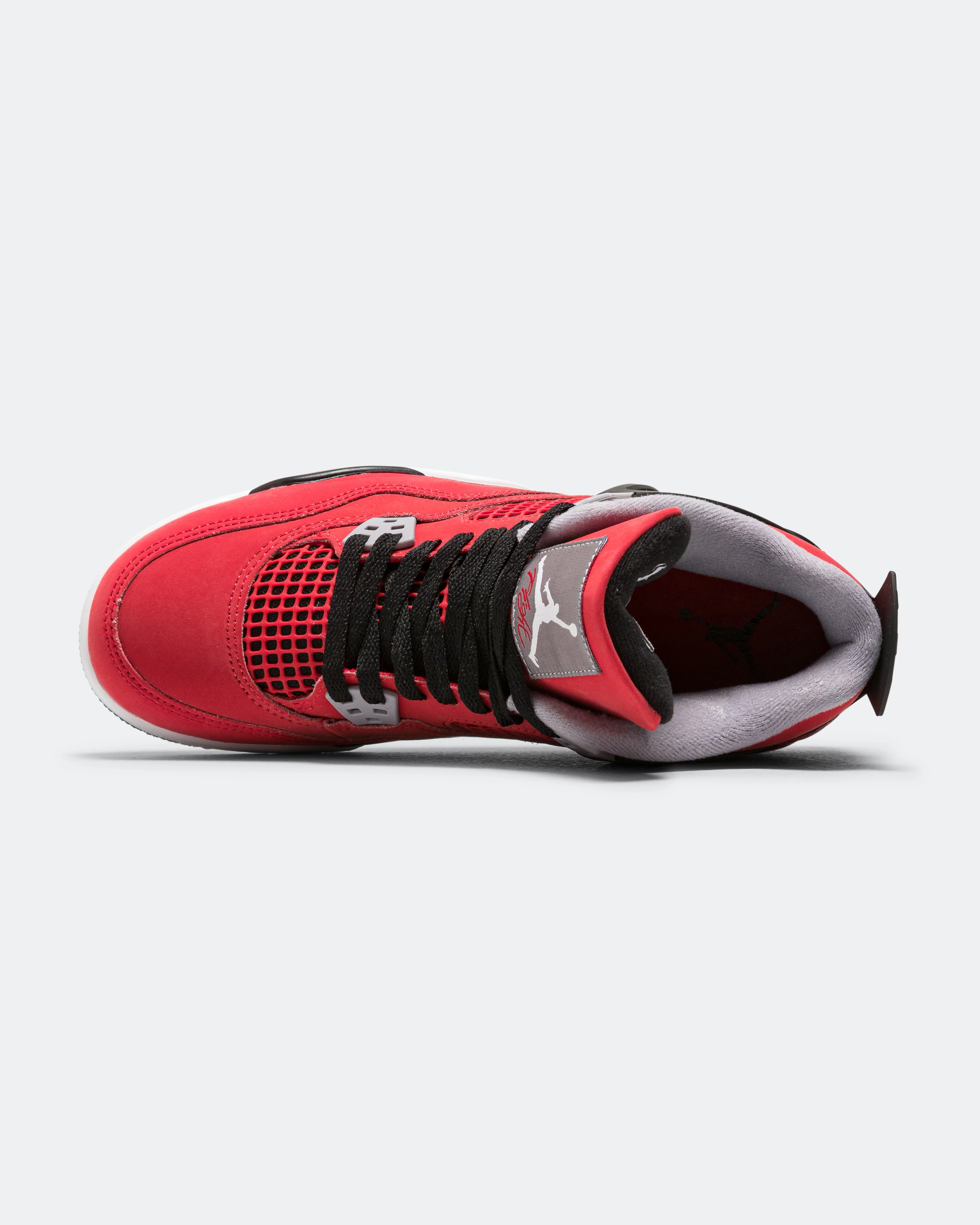 Air Jordan 4 Retro (GS) - Fire Red/White-Black-Cement Grey - Image 4
