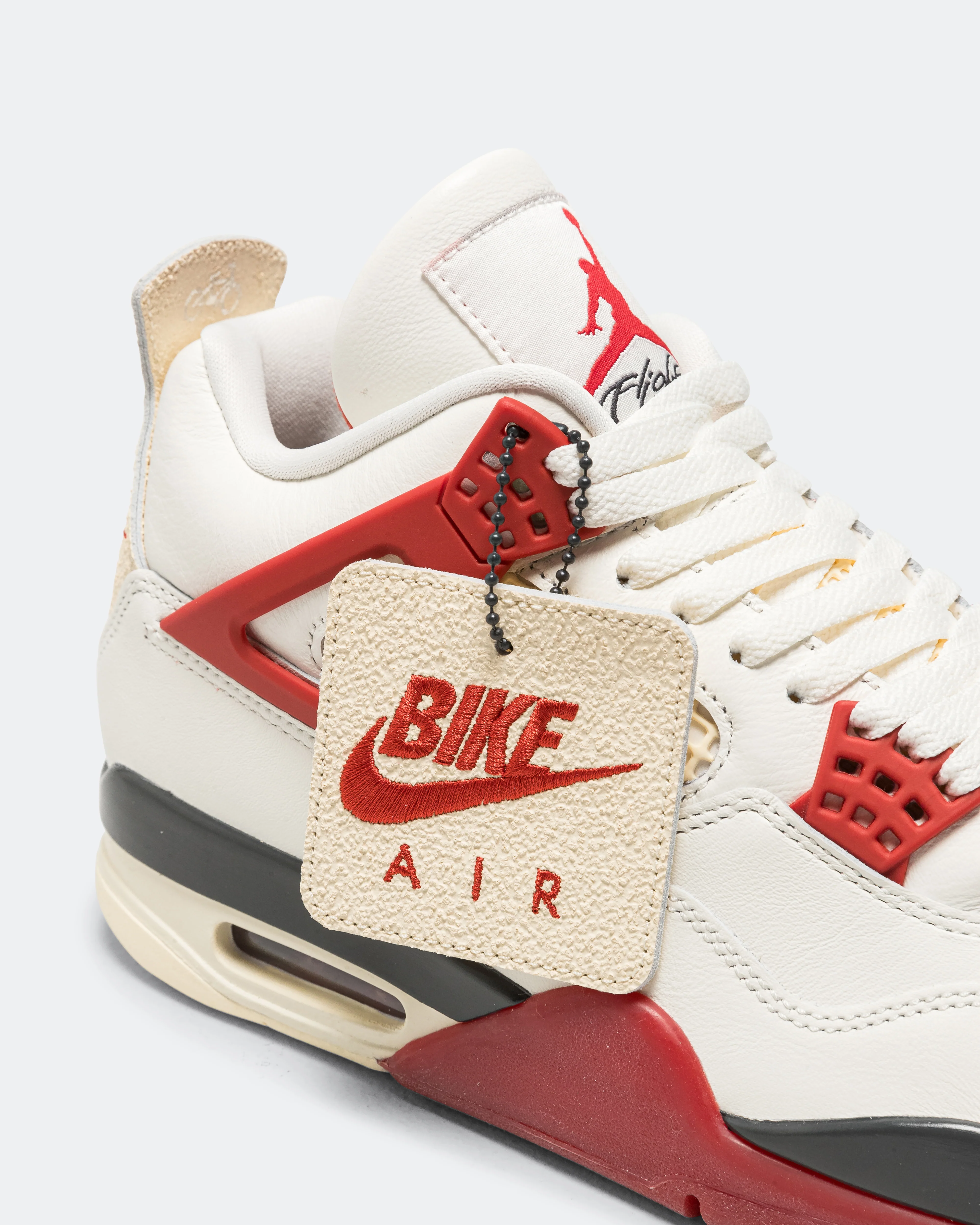 Air Jordan 4 Retro OG x Nigel Sylvester - Sail/Cinnabar - Image 6
