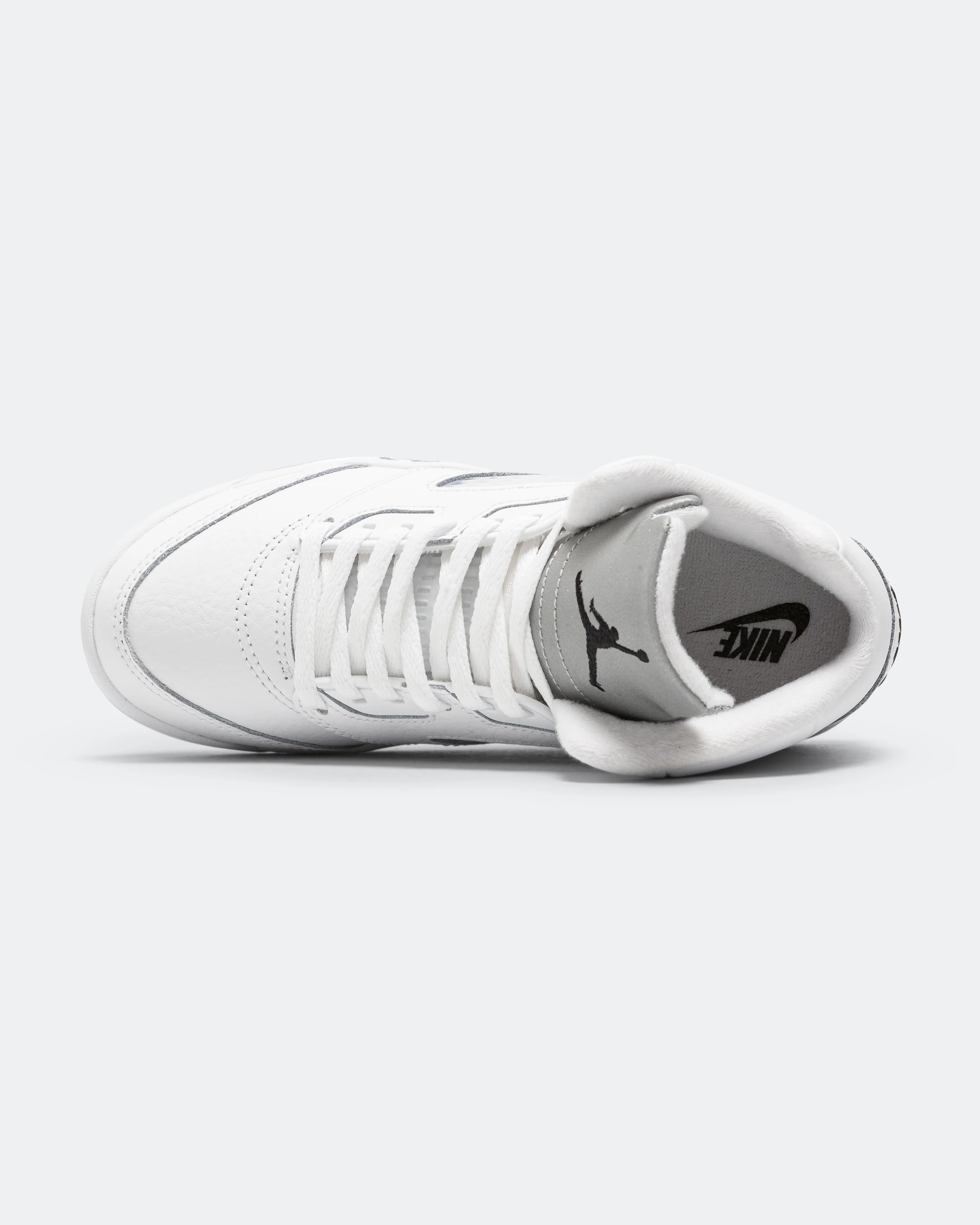 Jordan 5 Retro (PS) - White/Black-Metallic Silver - Image 4