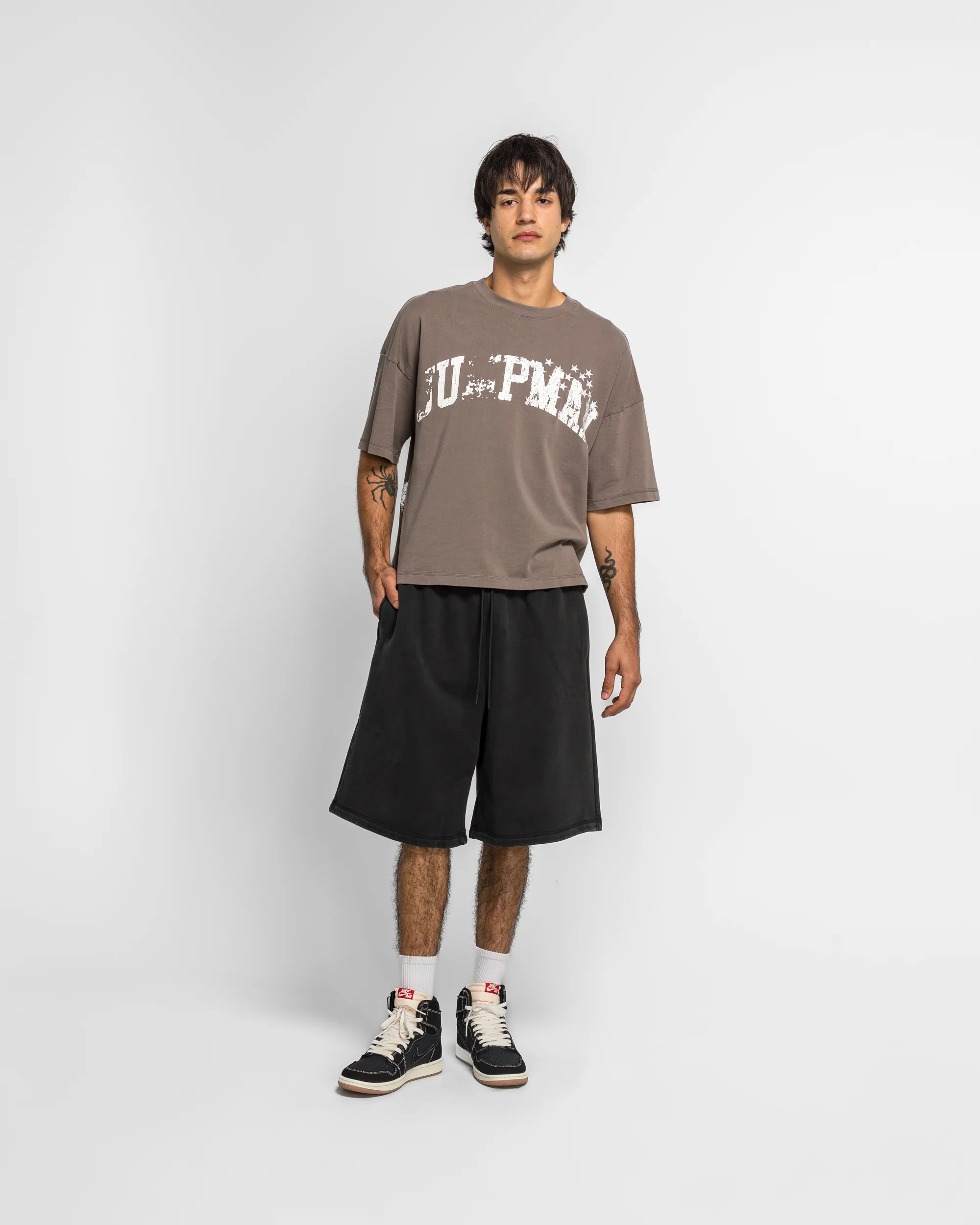 Jordan x IH Jumpman T-Shirt - Cave Stone - Image 5